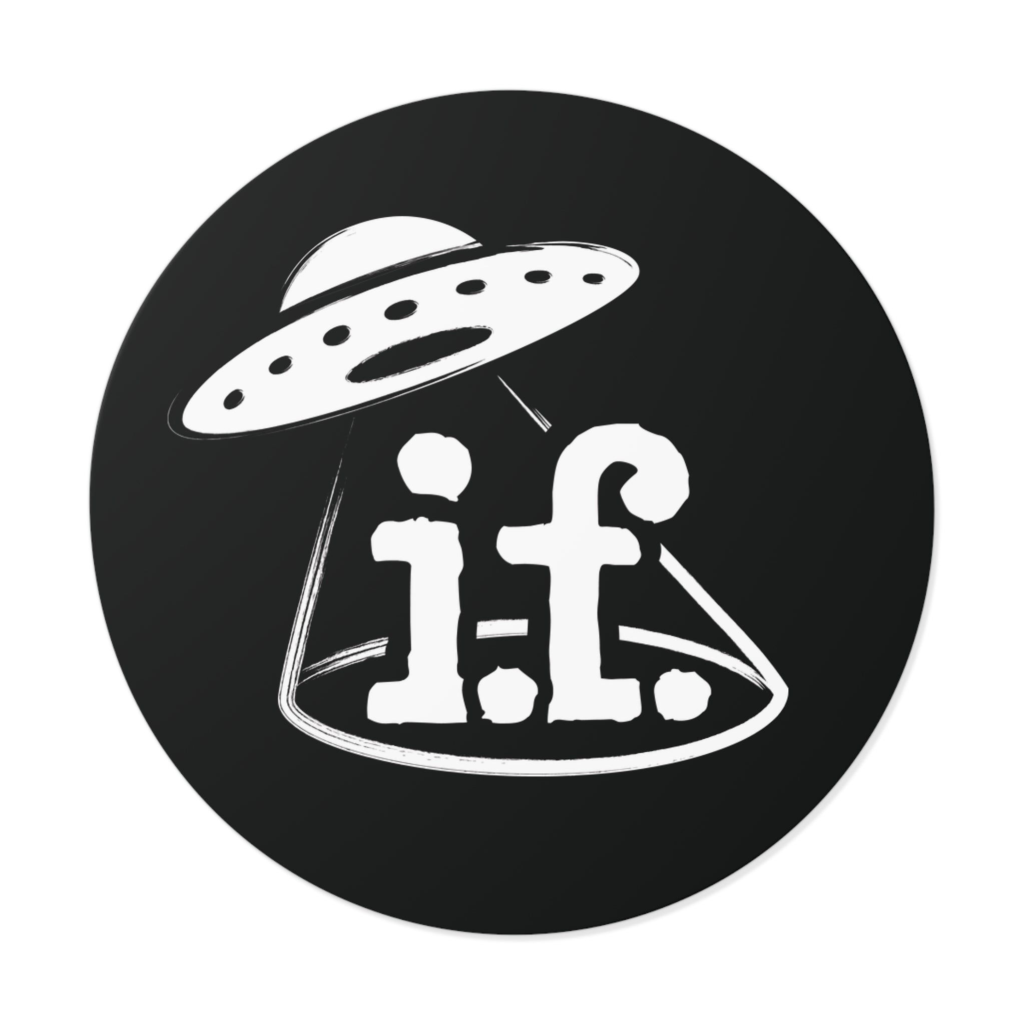 Invisible Frontiers Vinyl Sticker