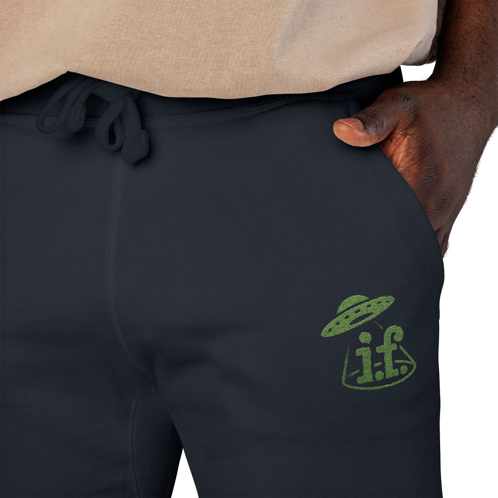 Embroidered Fleece Sweatpants