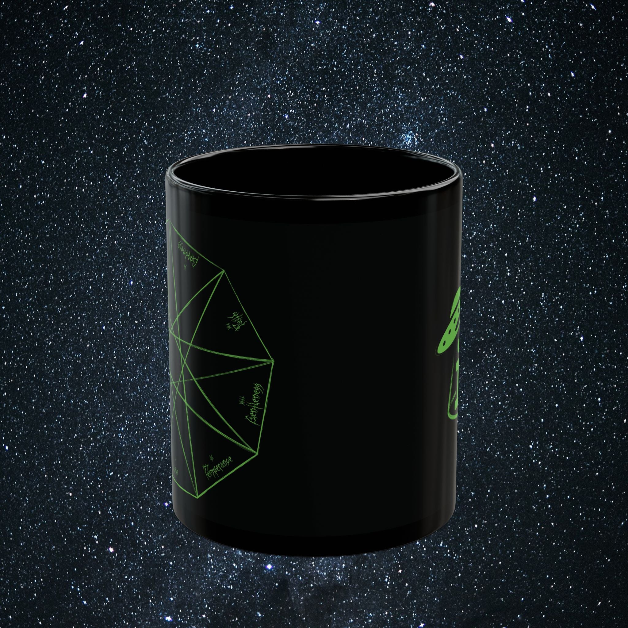 Nonagon Mug | Black