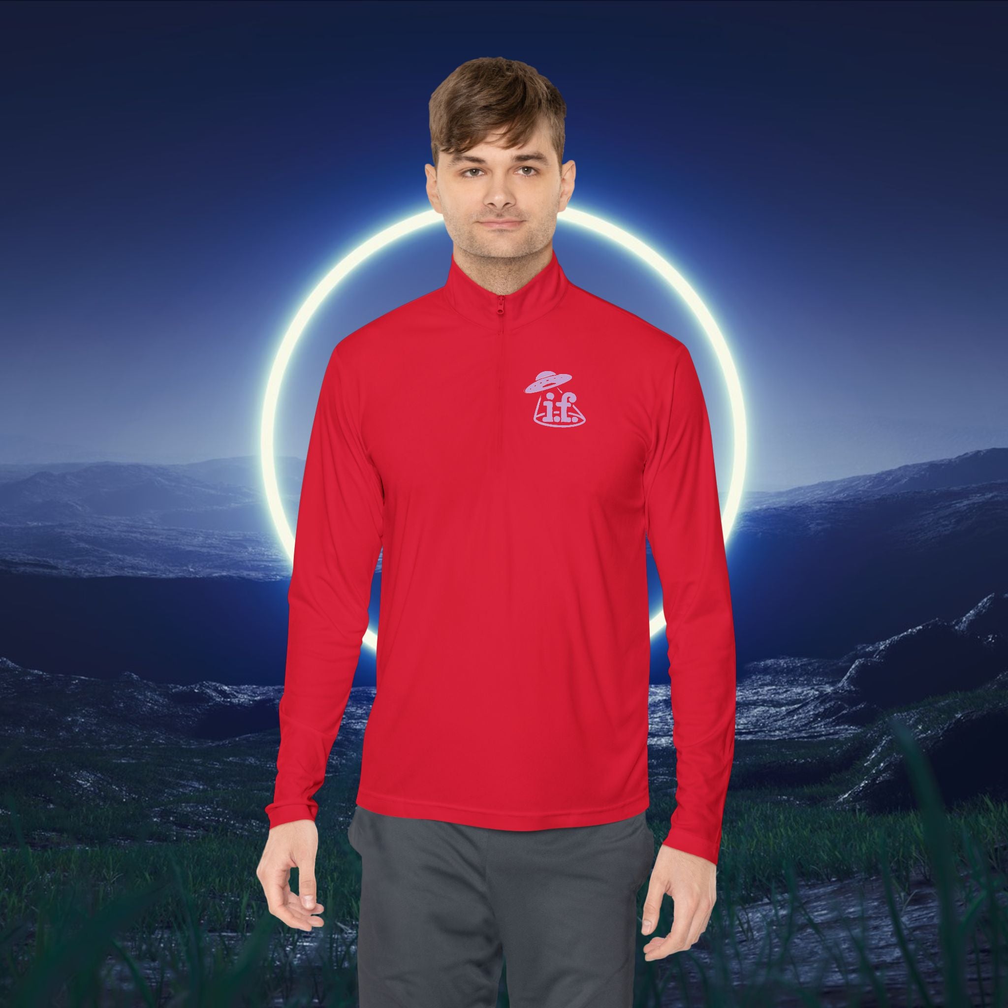 Outdoors Unisex Quarter-Zip Pullover