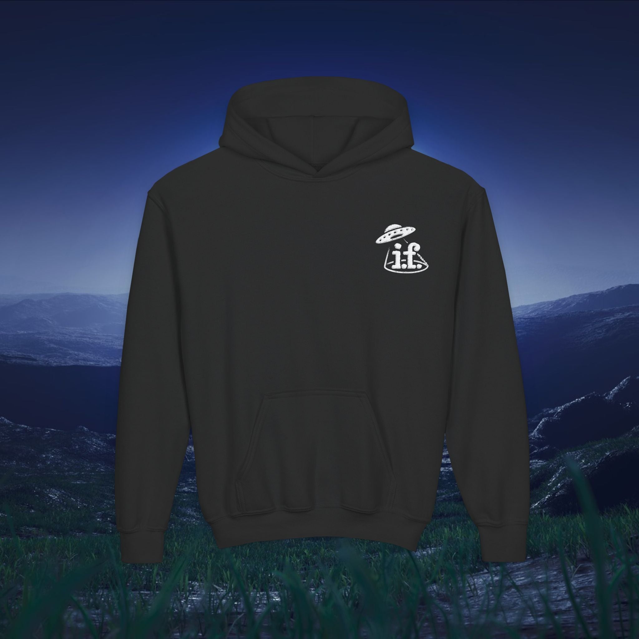 Youth Hooded Sweatshirt - Heavy Blend