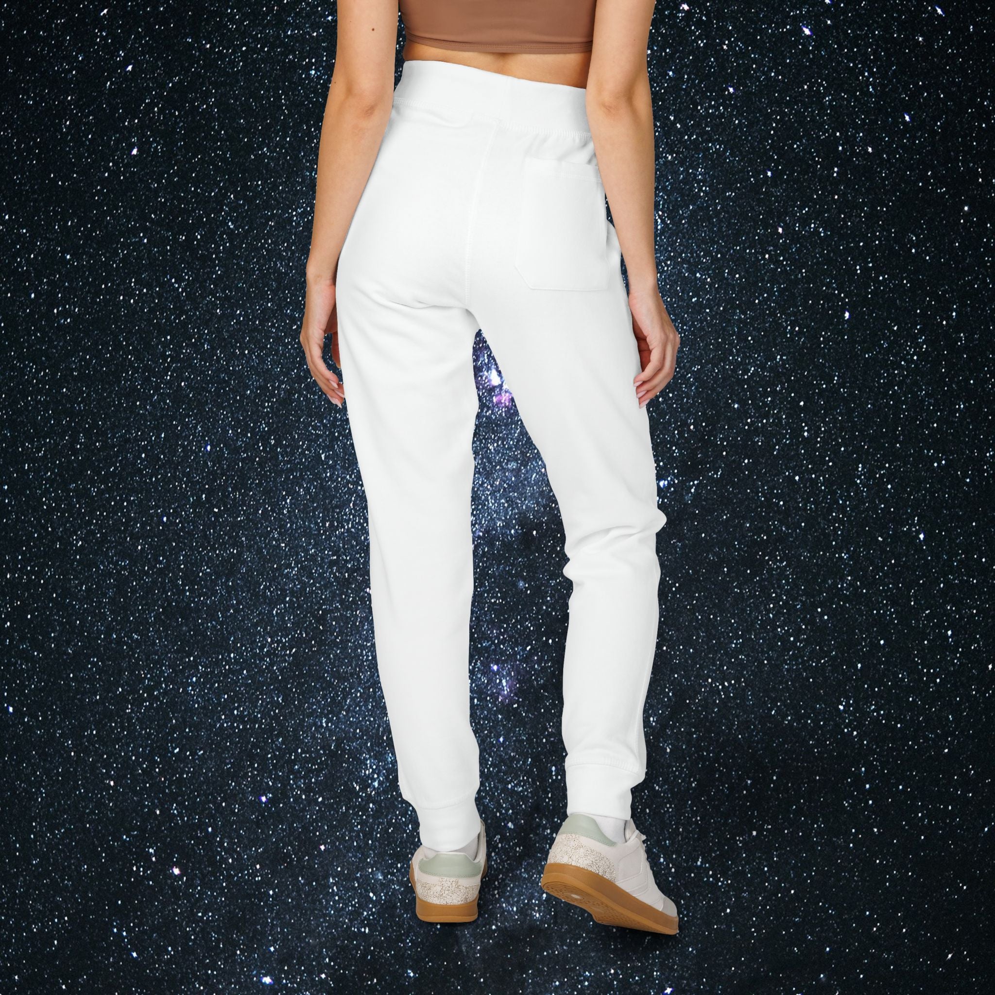 Embroidered Fleece Sweatpants