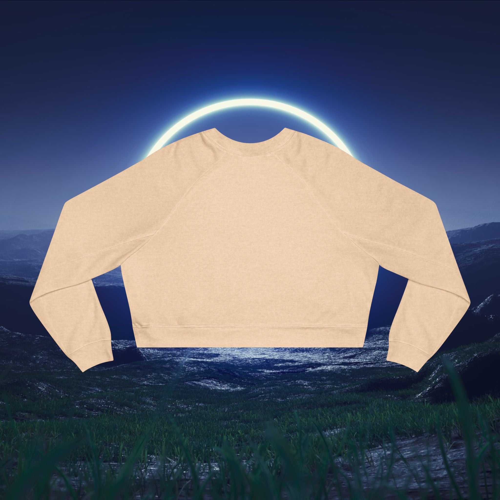 Cropped Fleece Pullover