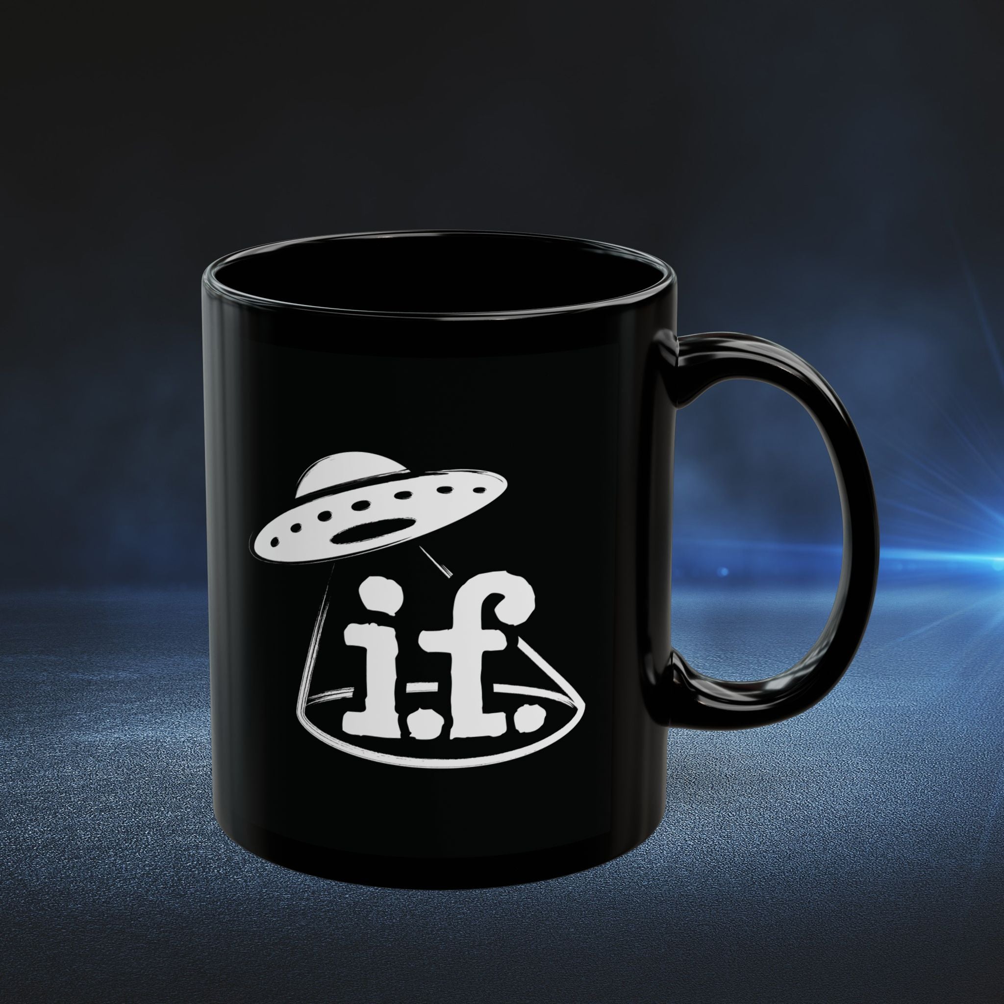 Invisible Frontiers Logo Mug