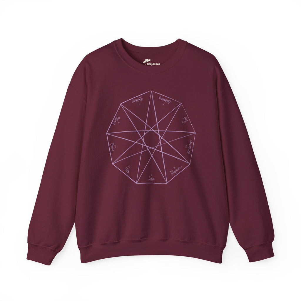 Replacement Nonagon Sweatshirt - Maroon