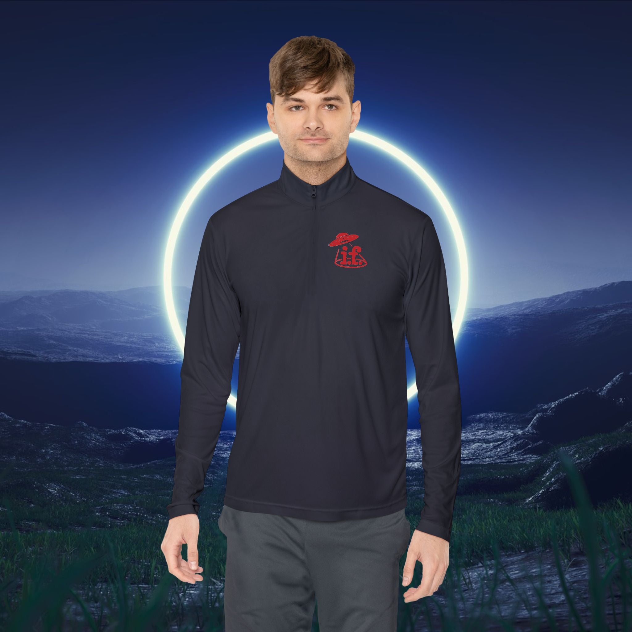 Outdoors Unisex Quarter-Zip Pullover