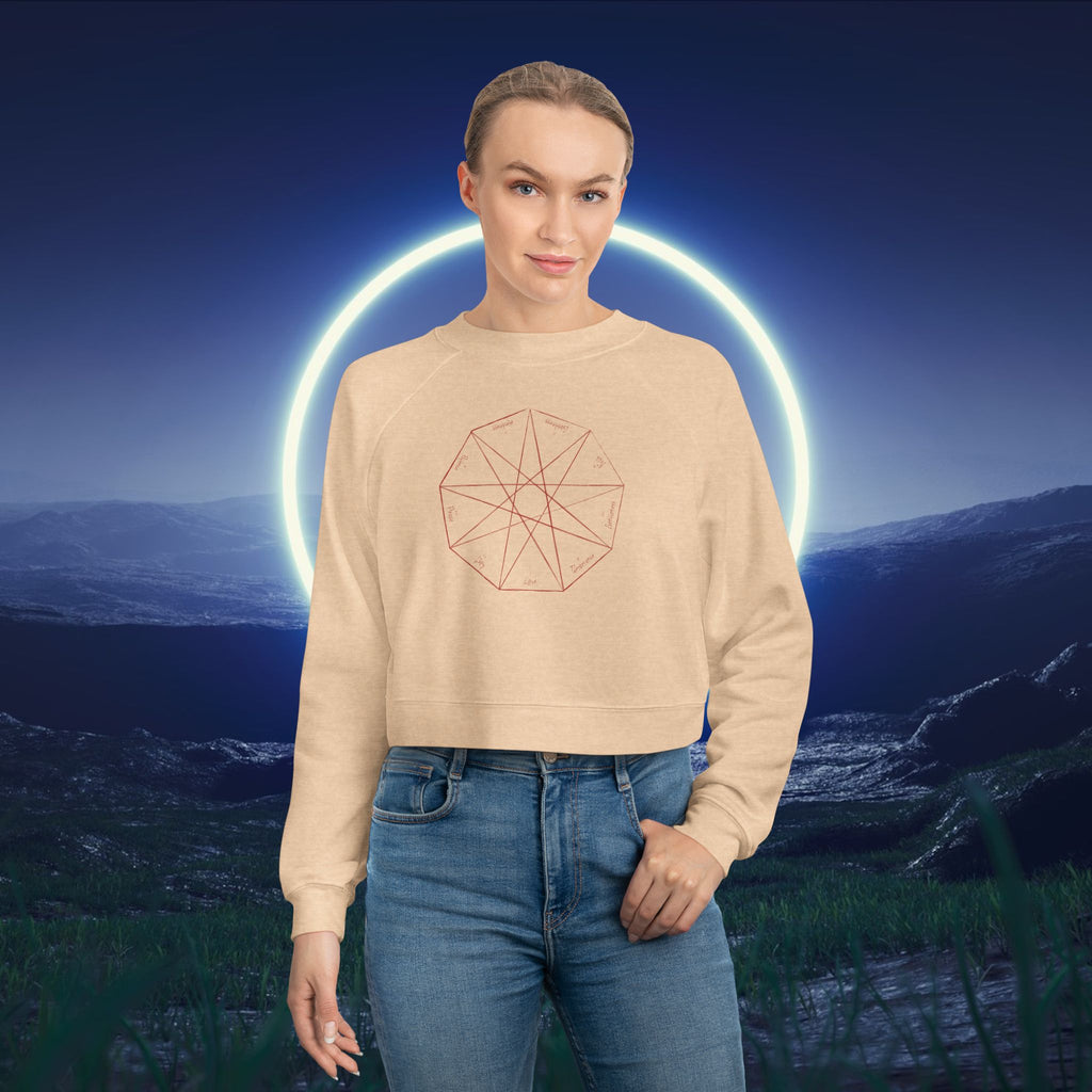 Cropped Fleece Pullover