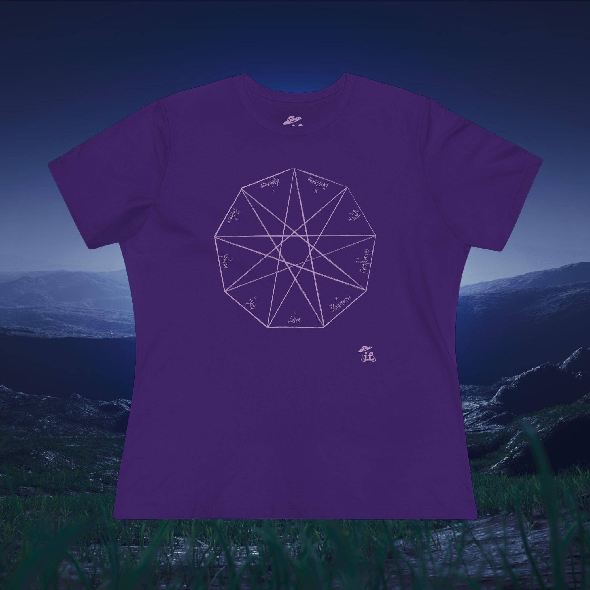 Nonagon Women's Cotton Tee