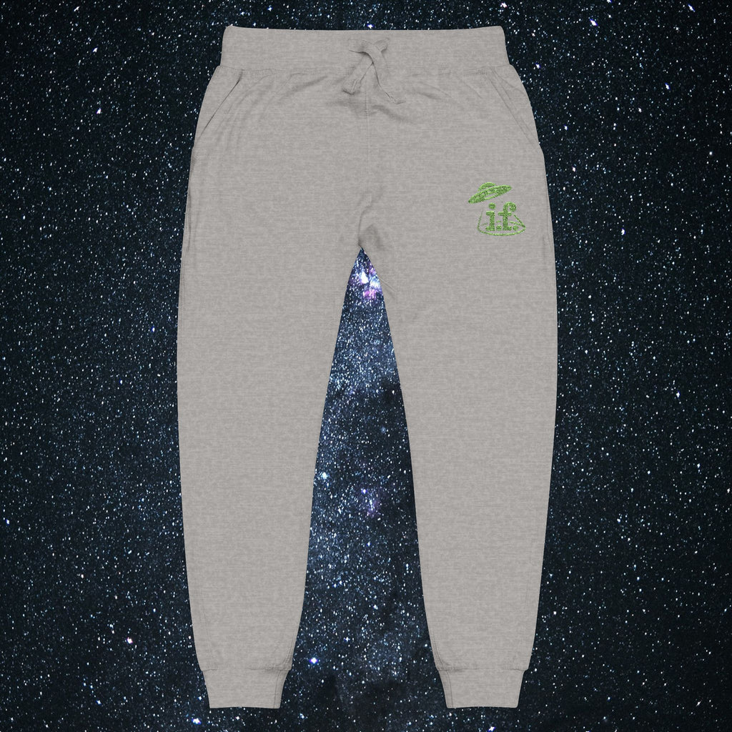 Embroidered Fleece Sweatpants