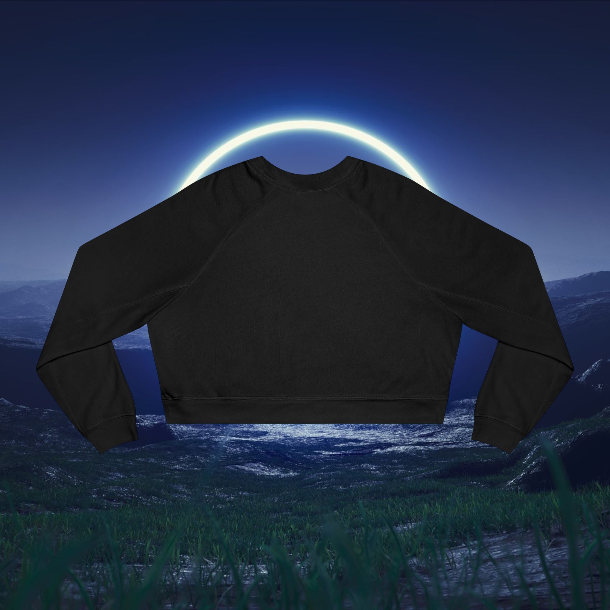 Cropped Fleece Pullover