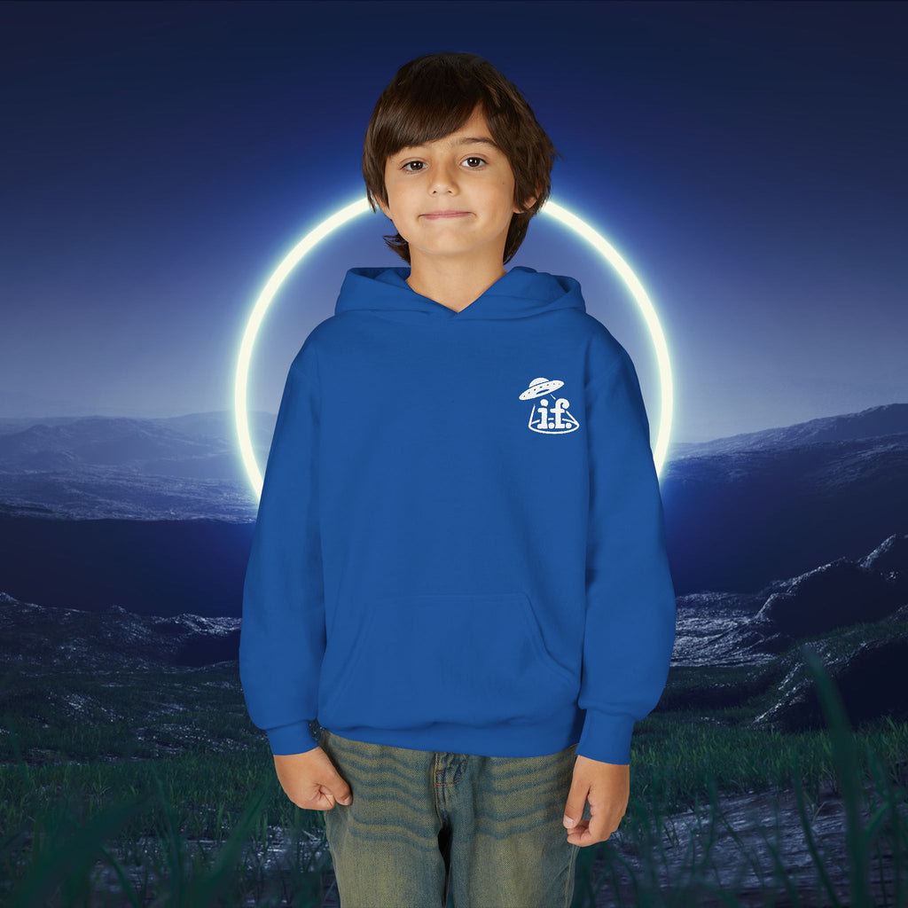 Youth Hooded Sweatshirt - Heavy Blend