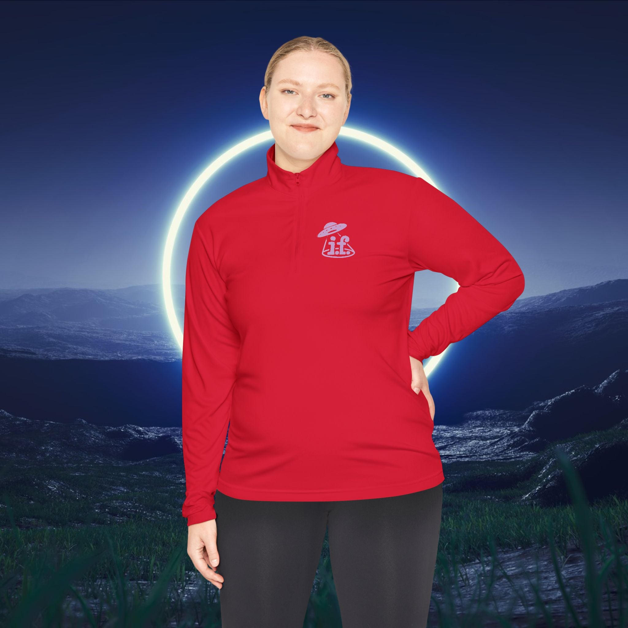Outdoors Unisex Quarter-Zip Pullover