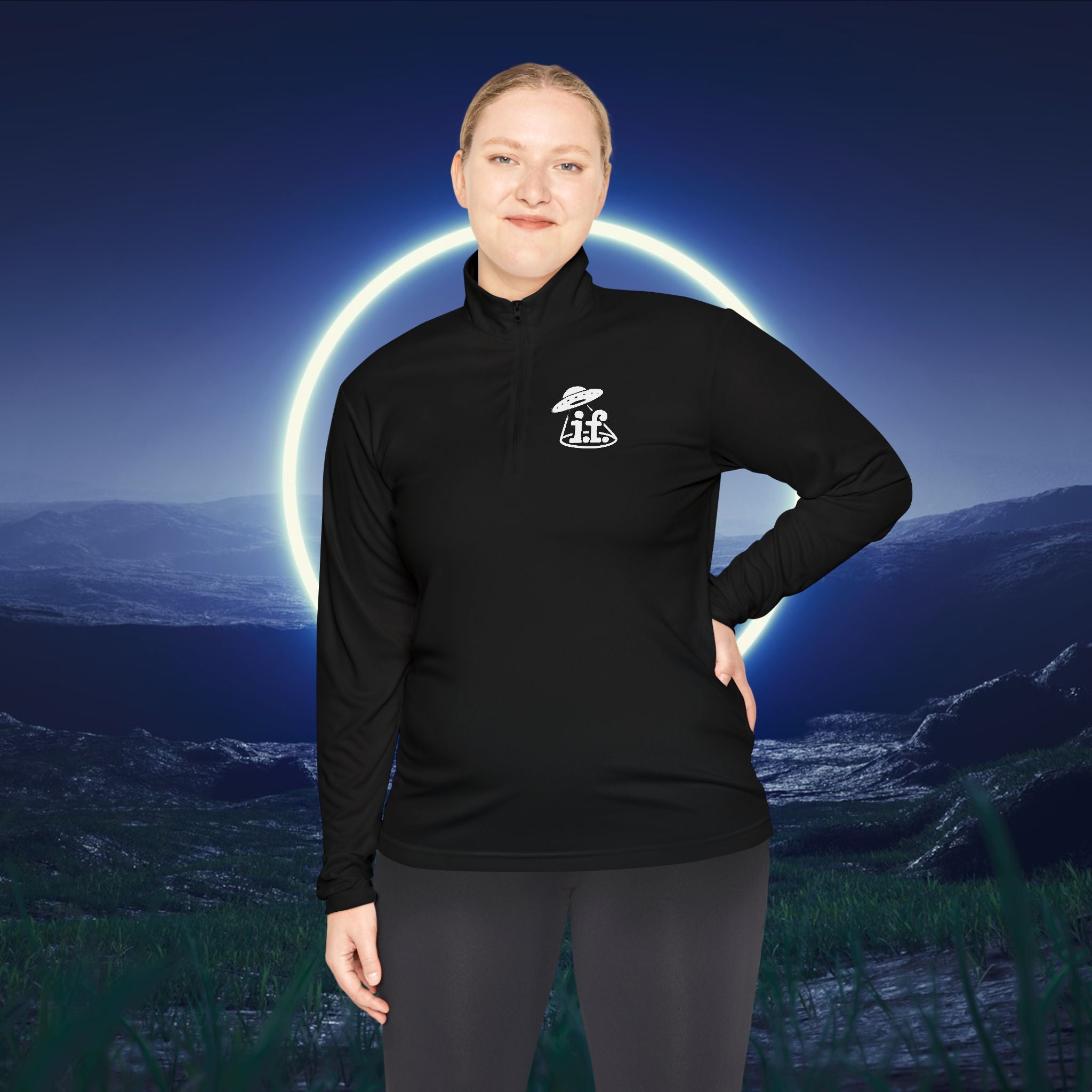 Outdoors Unisex Quarter-Zip Pullover