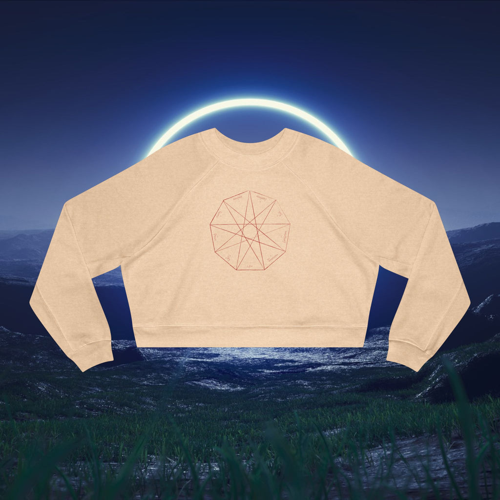 Cropped Fleece Pullover