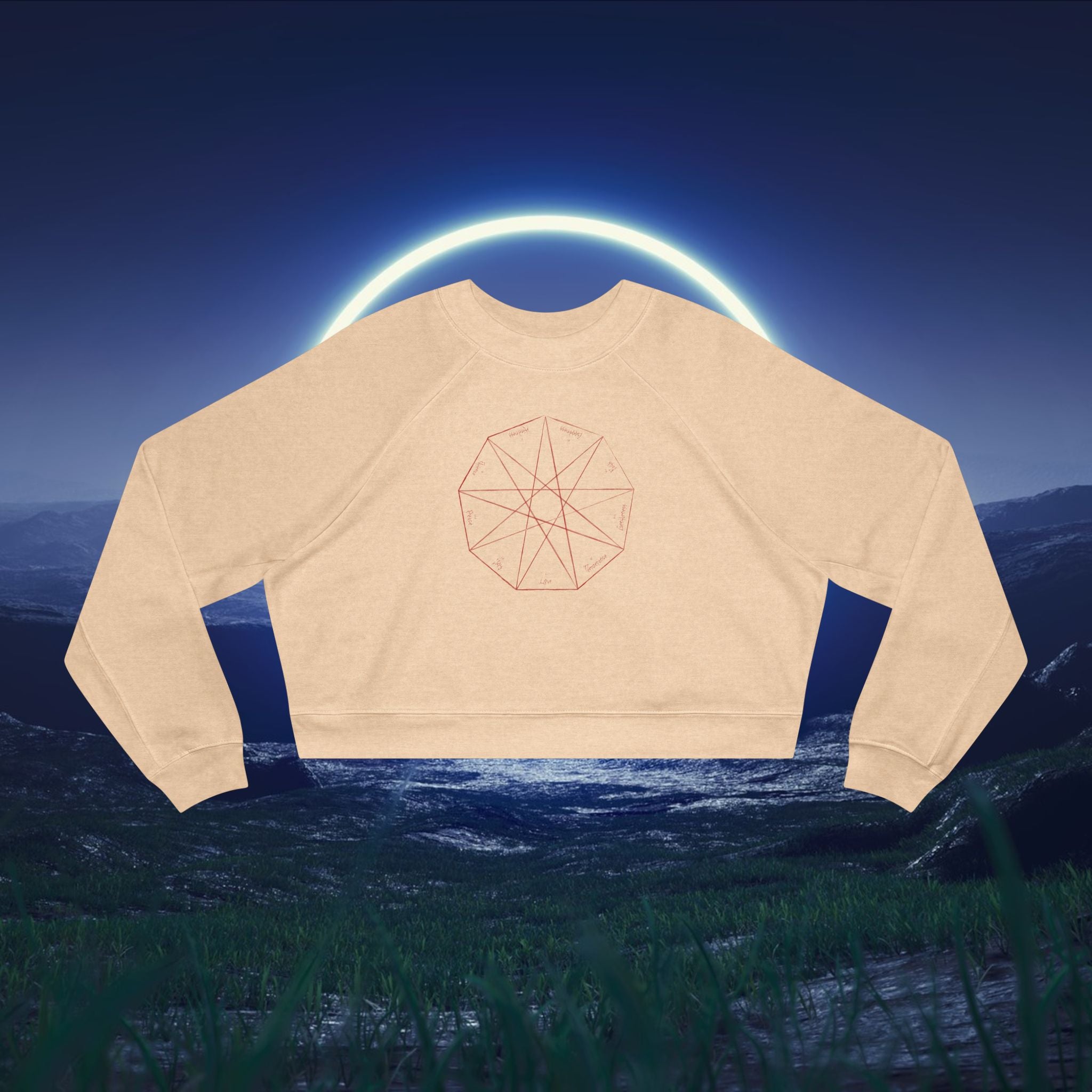 Cropped Fleece Pullover