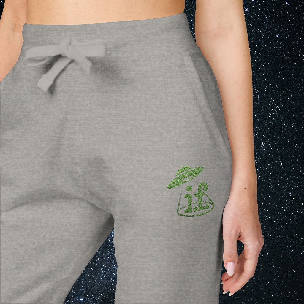 Embroidered Fleece Sweatpants