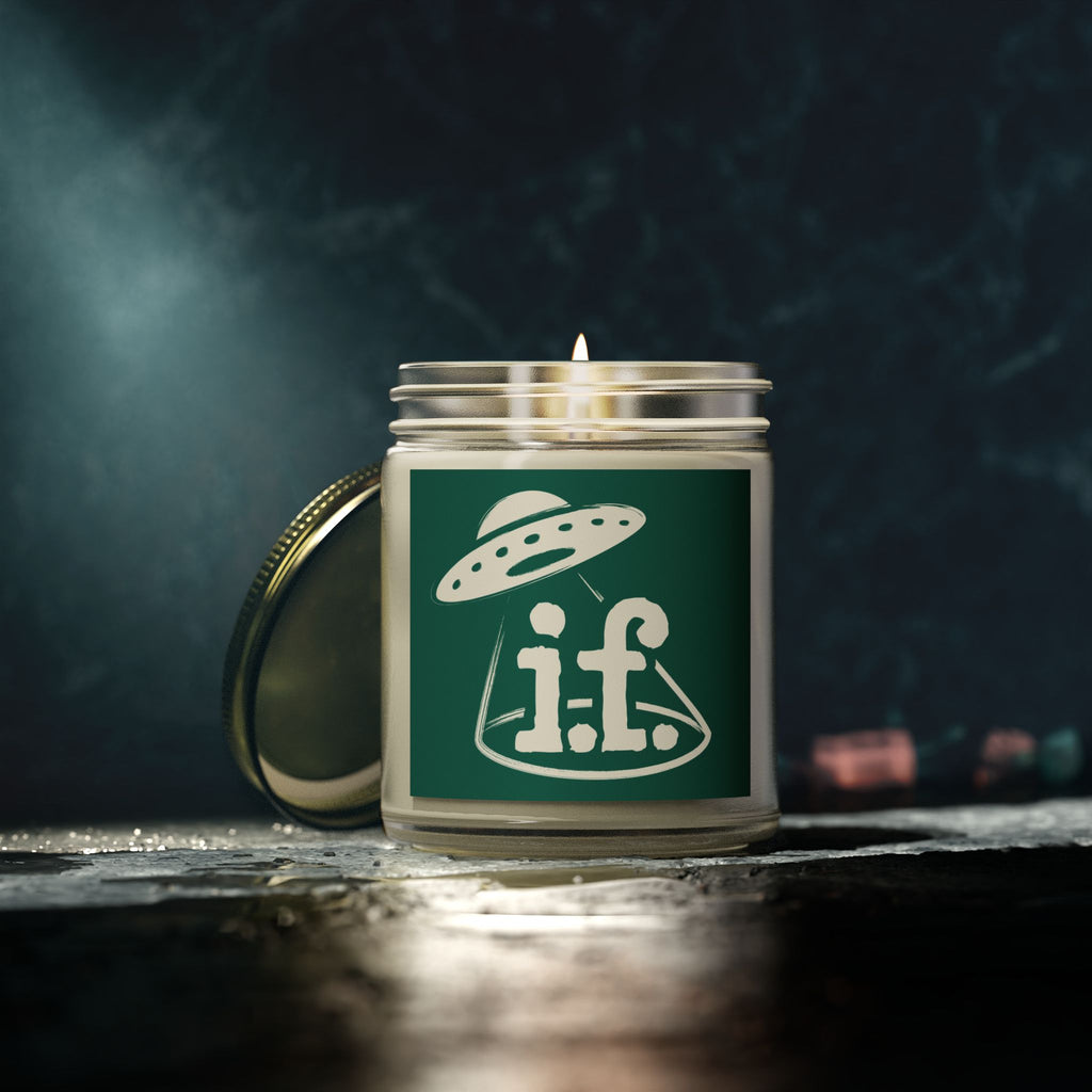 Coconut-Apricot Wax Candle