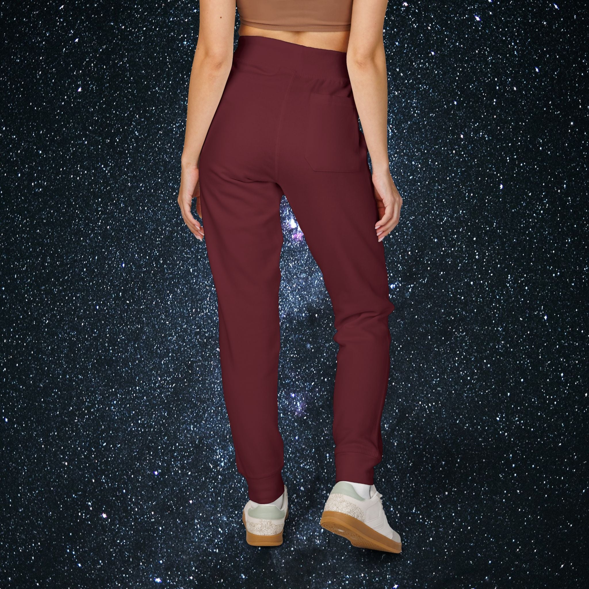 Embroidered Fleece Sweatpants