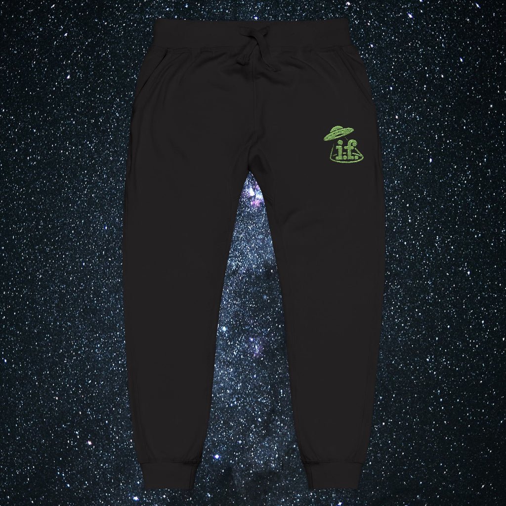 Embroidered Fleece Sweatpants