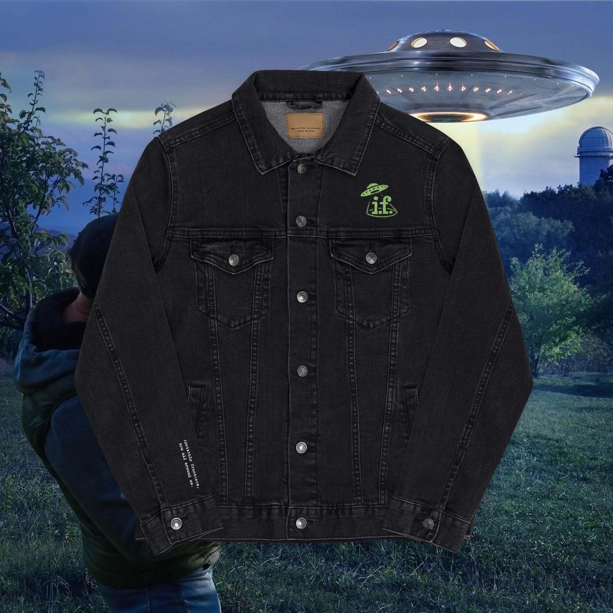 Denim Jacket - Embroidered