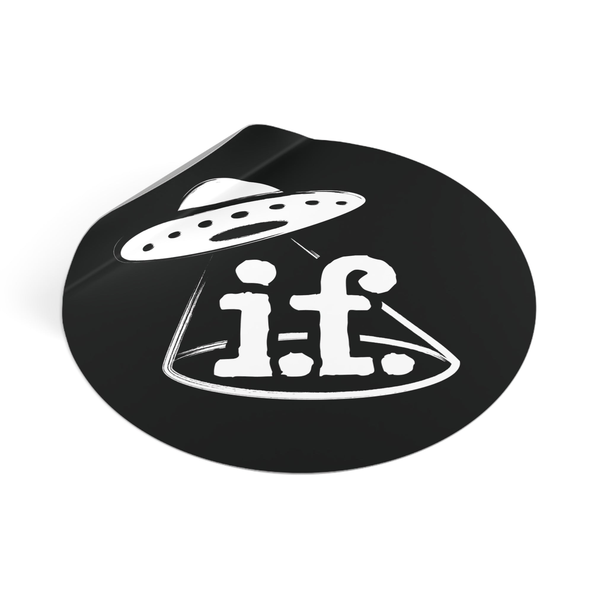 Invisible Frontiers Vinyl Sticker