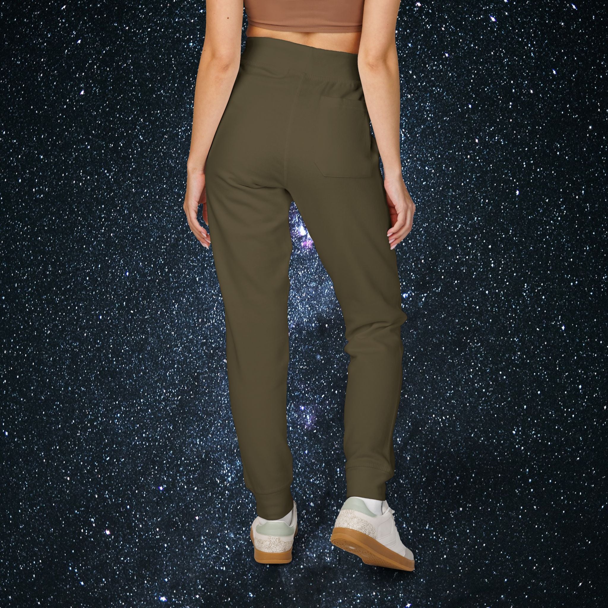 Embroidered Fleece Sweatpants