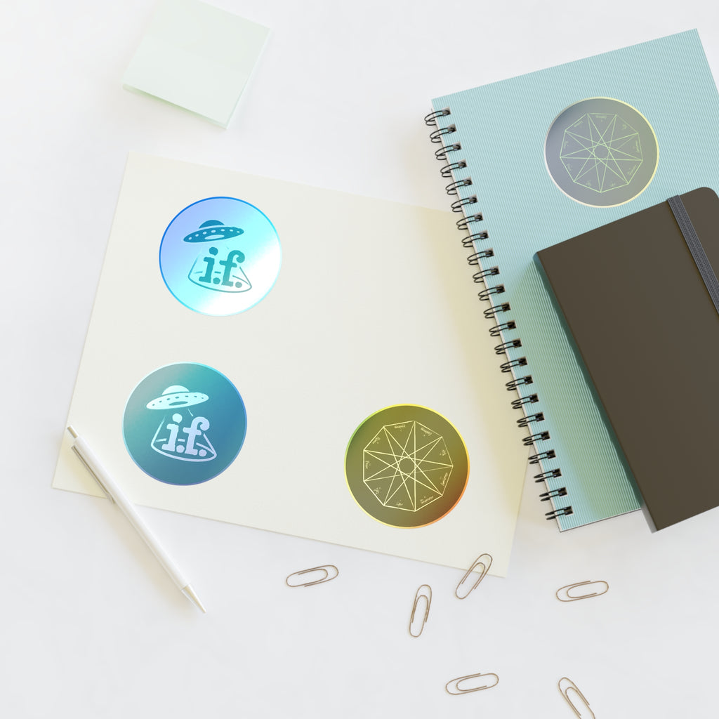 Invisible Frontiers Sticker Sheet
