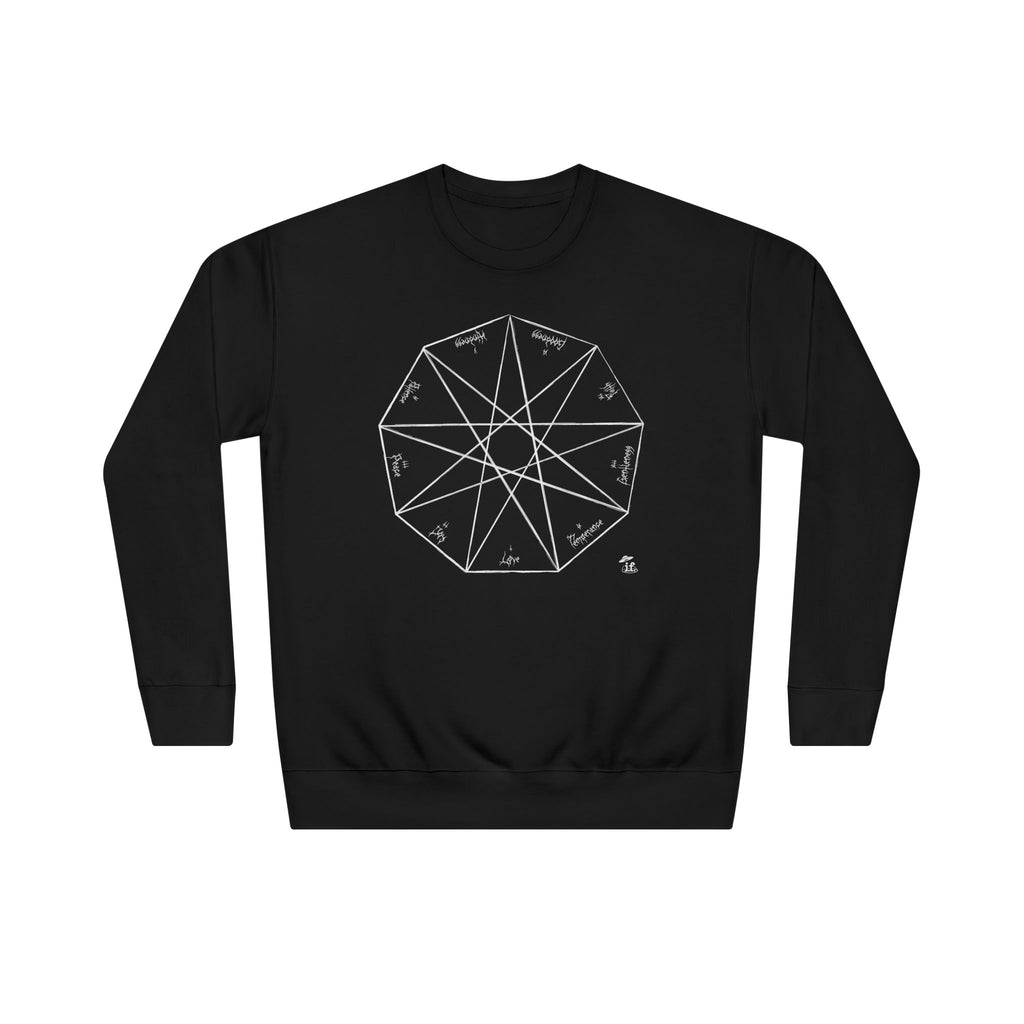 Nonagon Sweatshirt (AU shipping friendly)