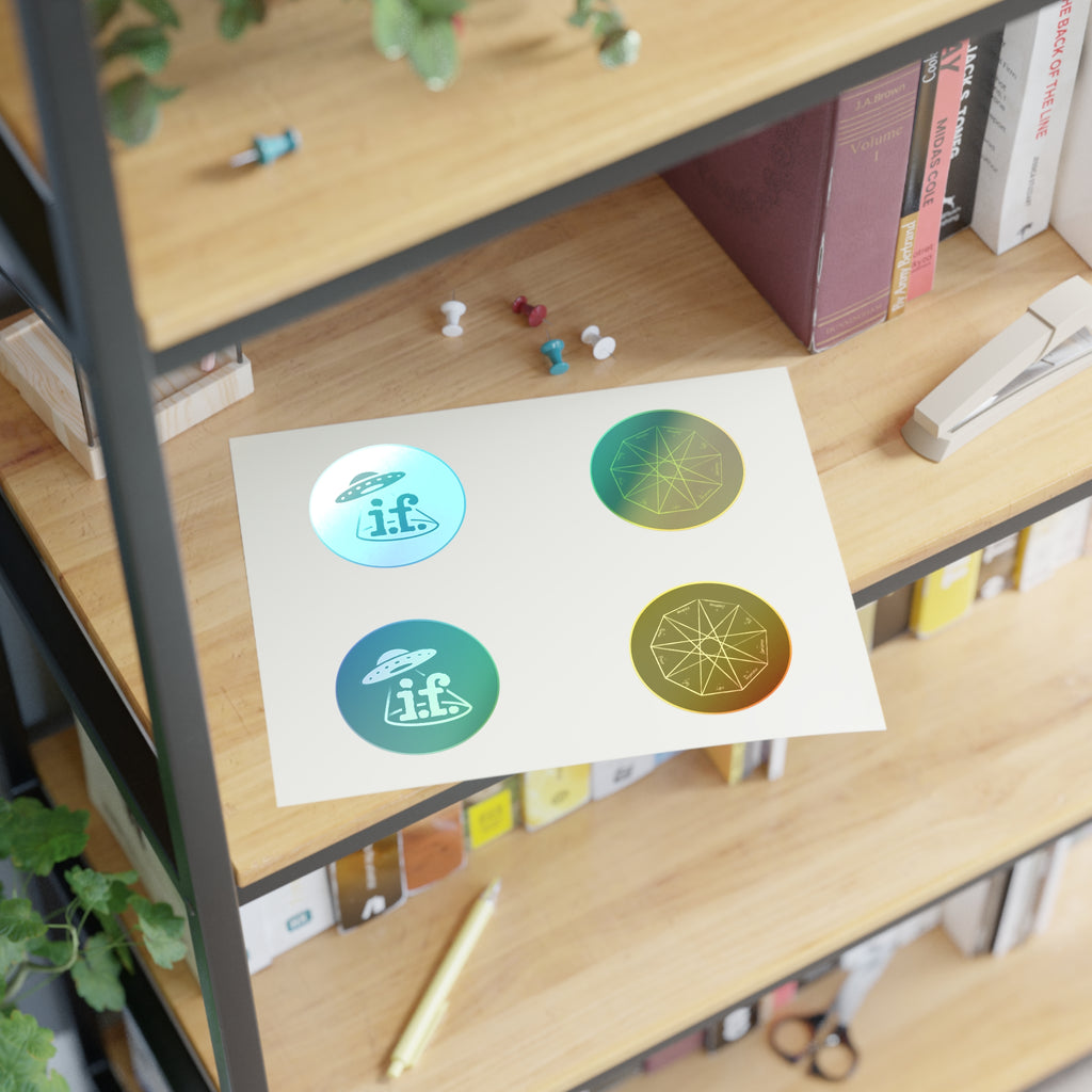 Invisible Frontiers Sticker Sheet
