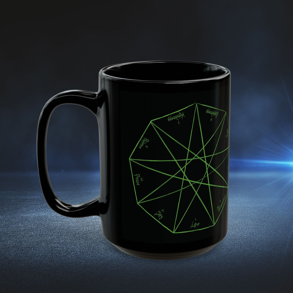 Nonagon Mug | Black