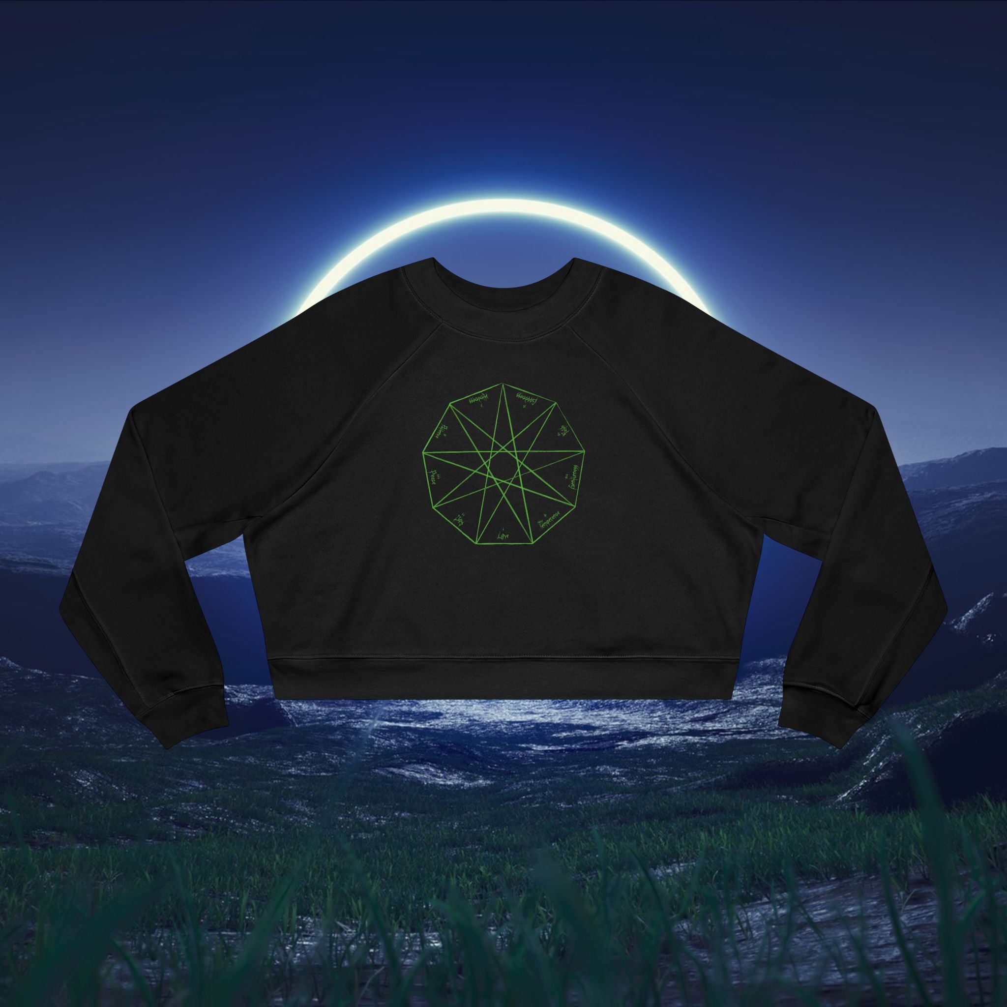 Cropped Fleece Pullover