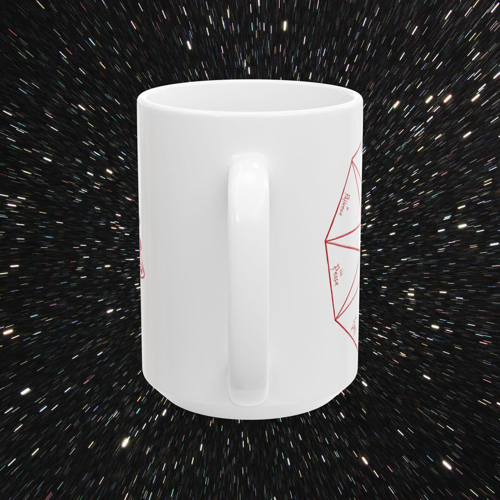 Nonagon Mug | White