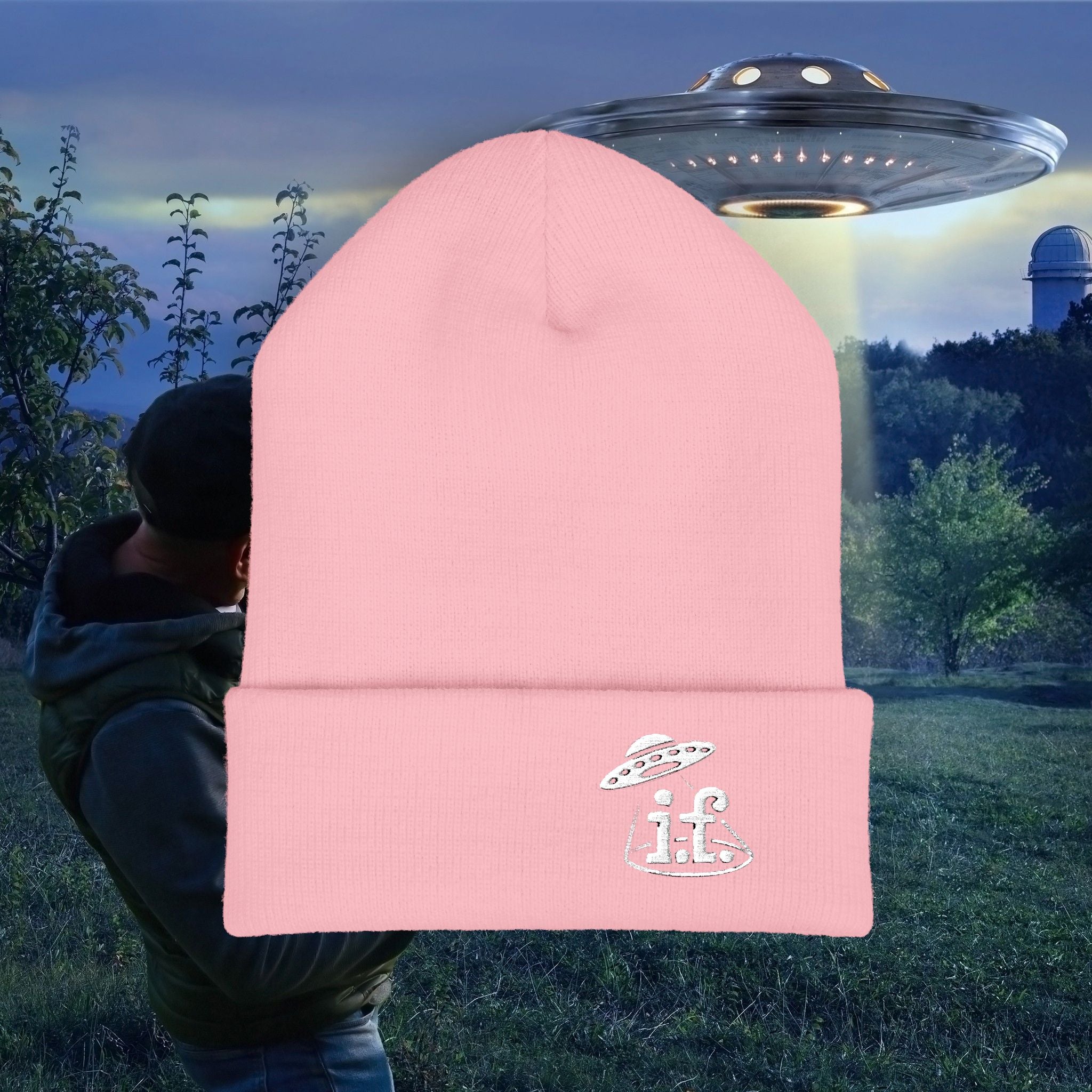 Classic Cuffed Beanie (Embroidered)