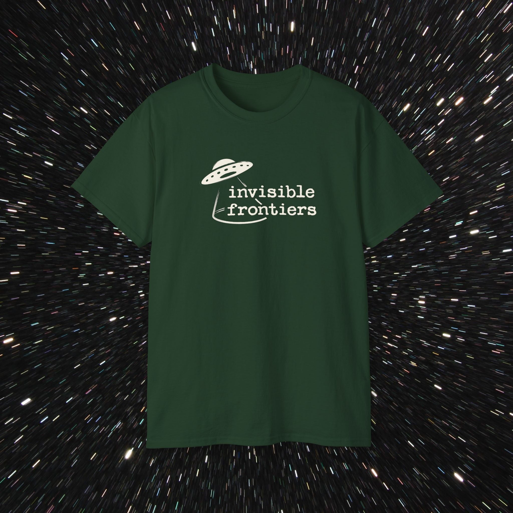 Invisible Frontiers Logo T-Shirt Black Friday