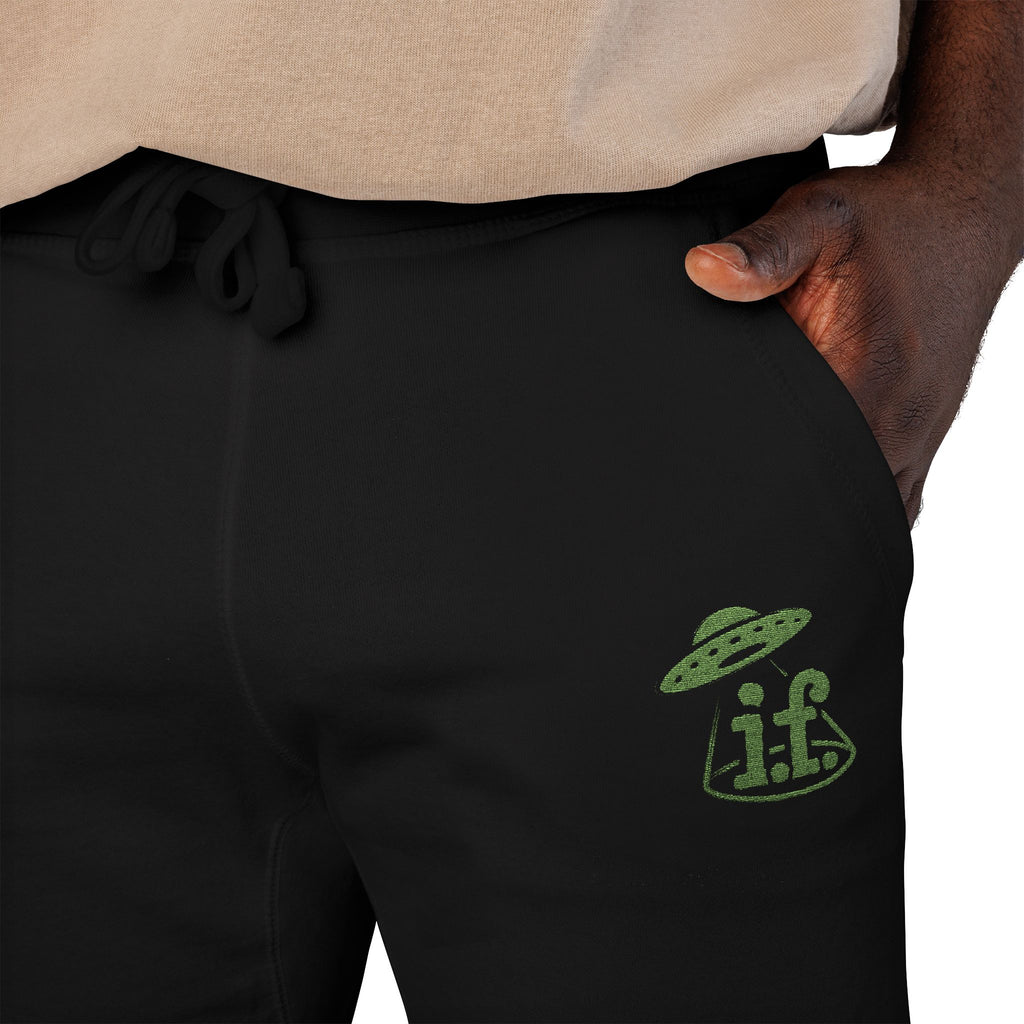 Embroidered Fleece Sweatpants