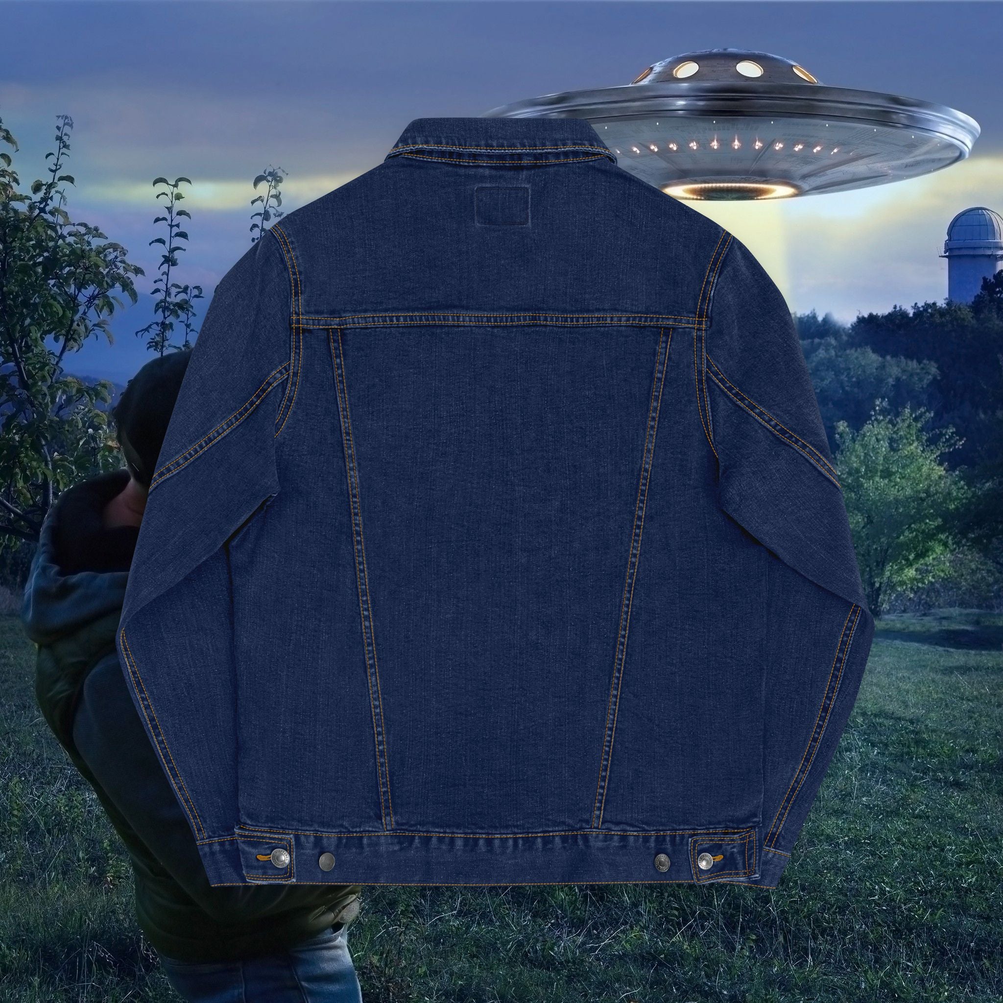 Denim Jacket - Embroidered