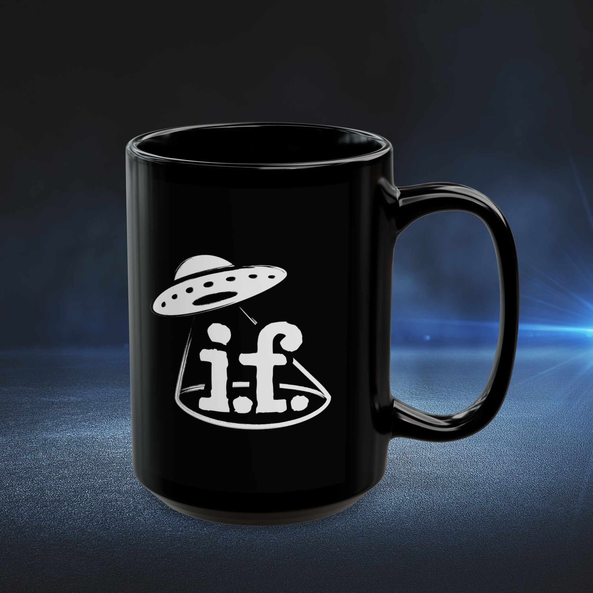 Invisible Frontiers Logo Mug