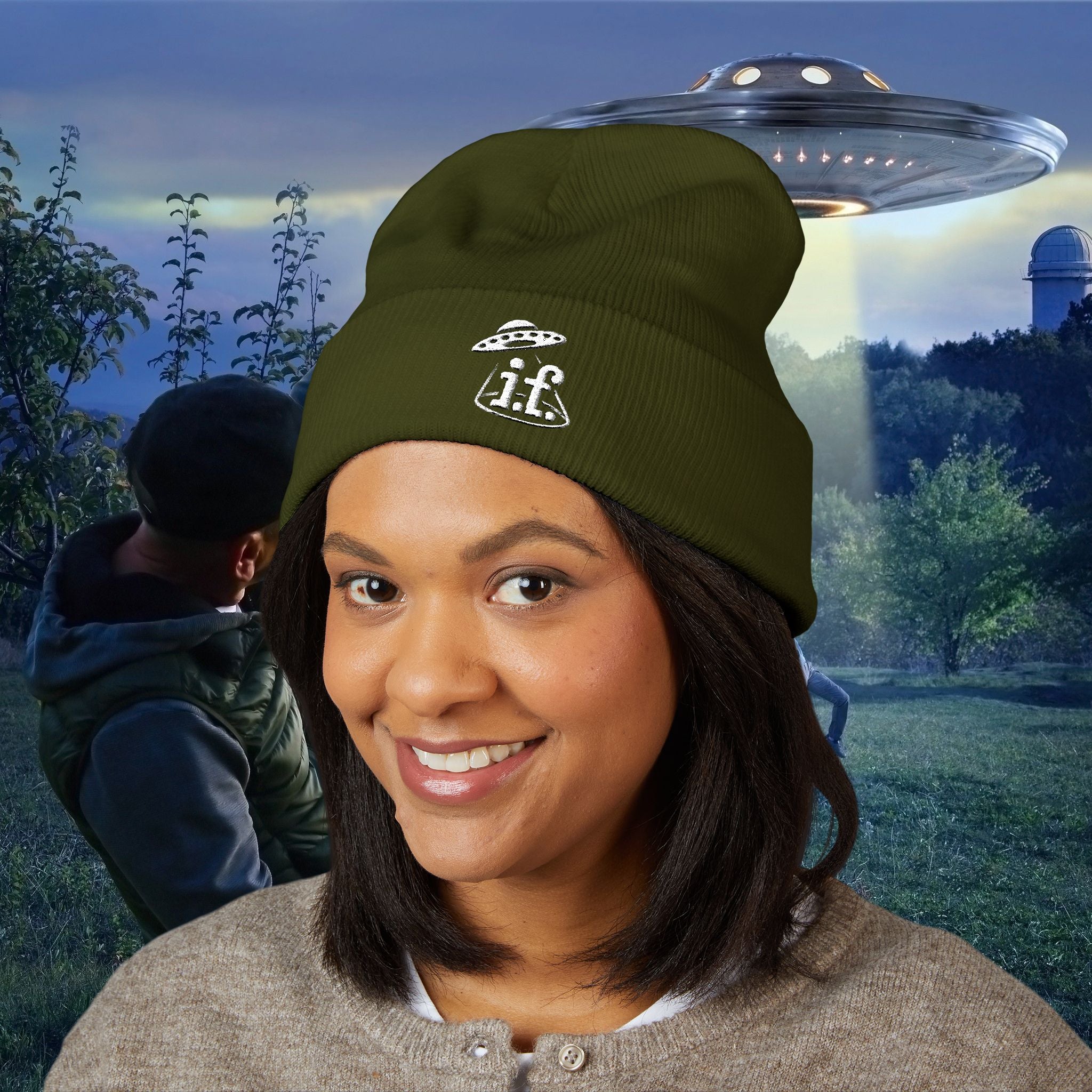 Classic Cuffed Beanie (Embroidered)