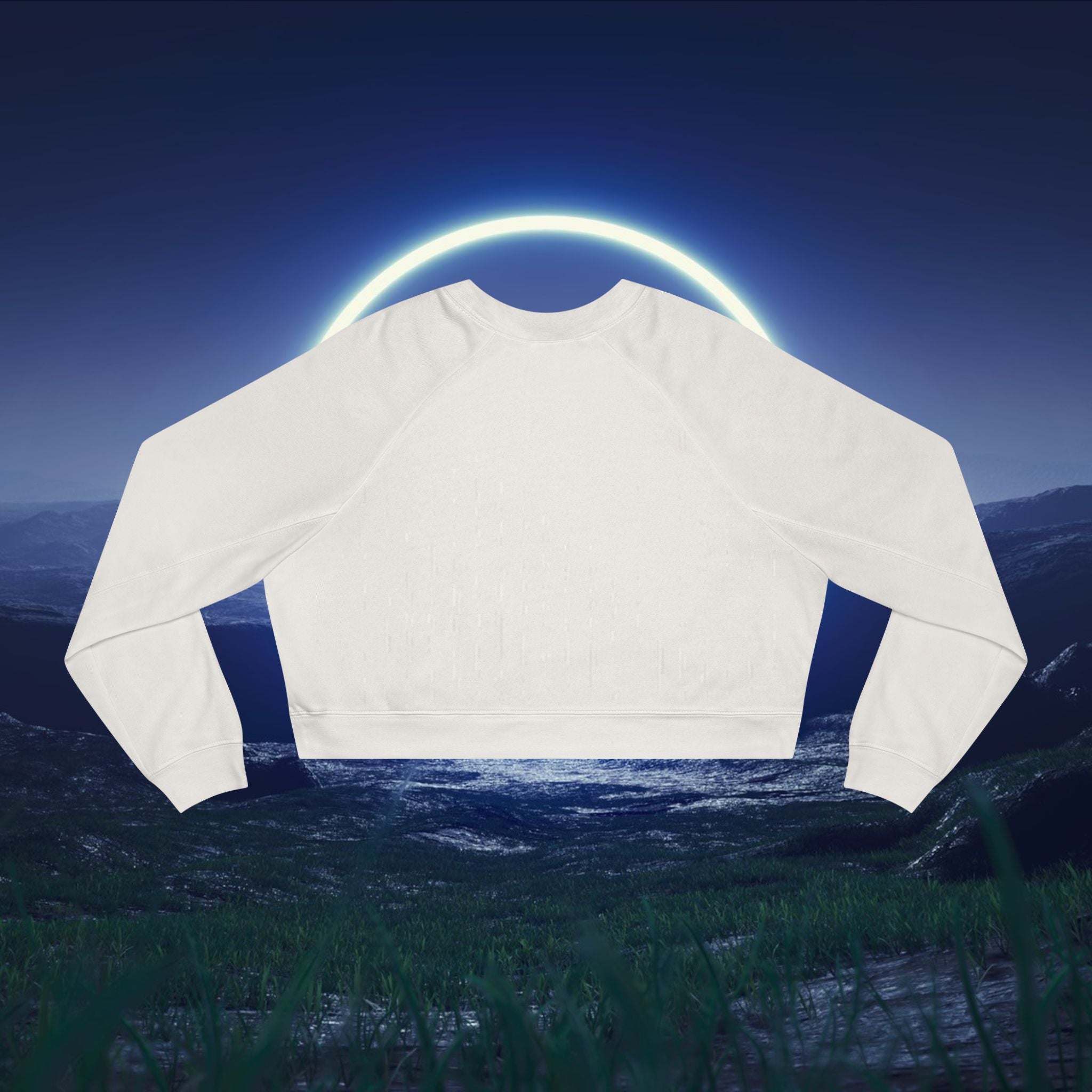 Cropped Fleece Pullover