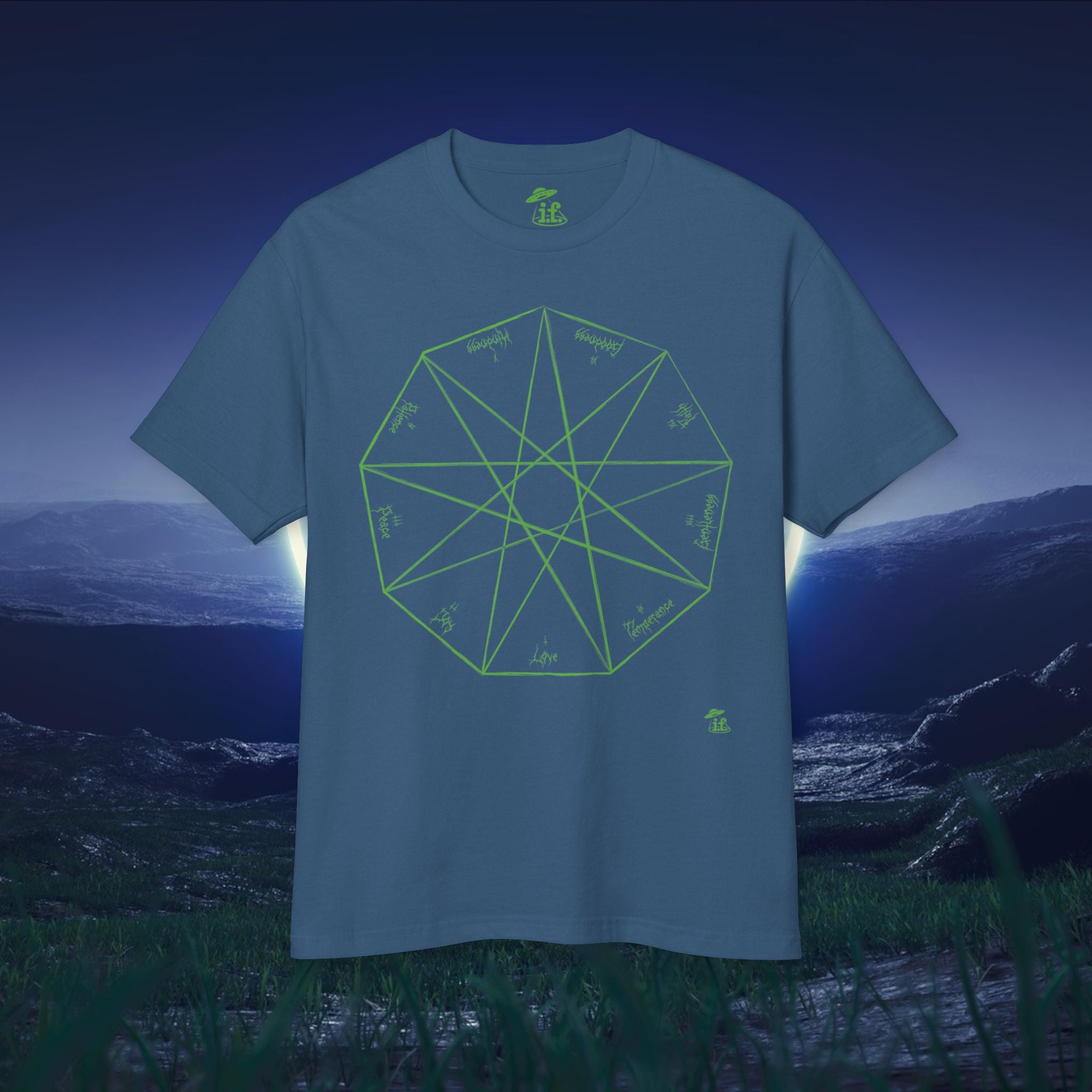 Nonagon Heavyweight Cotton Tee