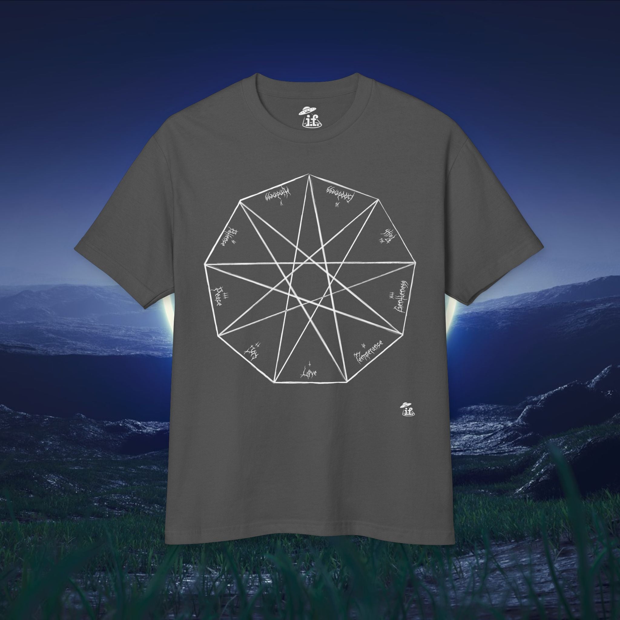 Nonagon Heavyweight Cotton Tee