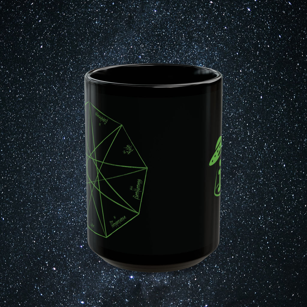 Nonagon Mug | Black