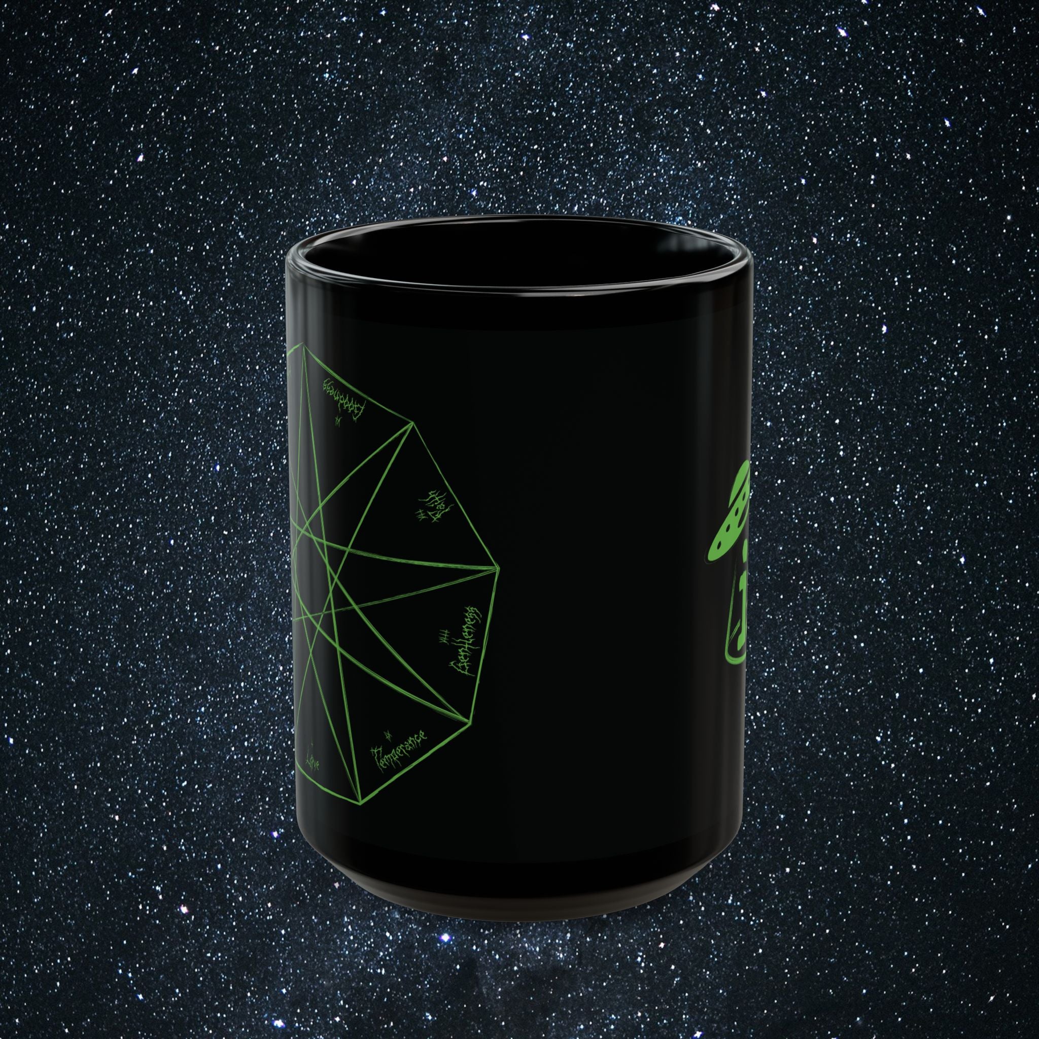 Nonagon Mug | Black