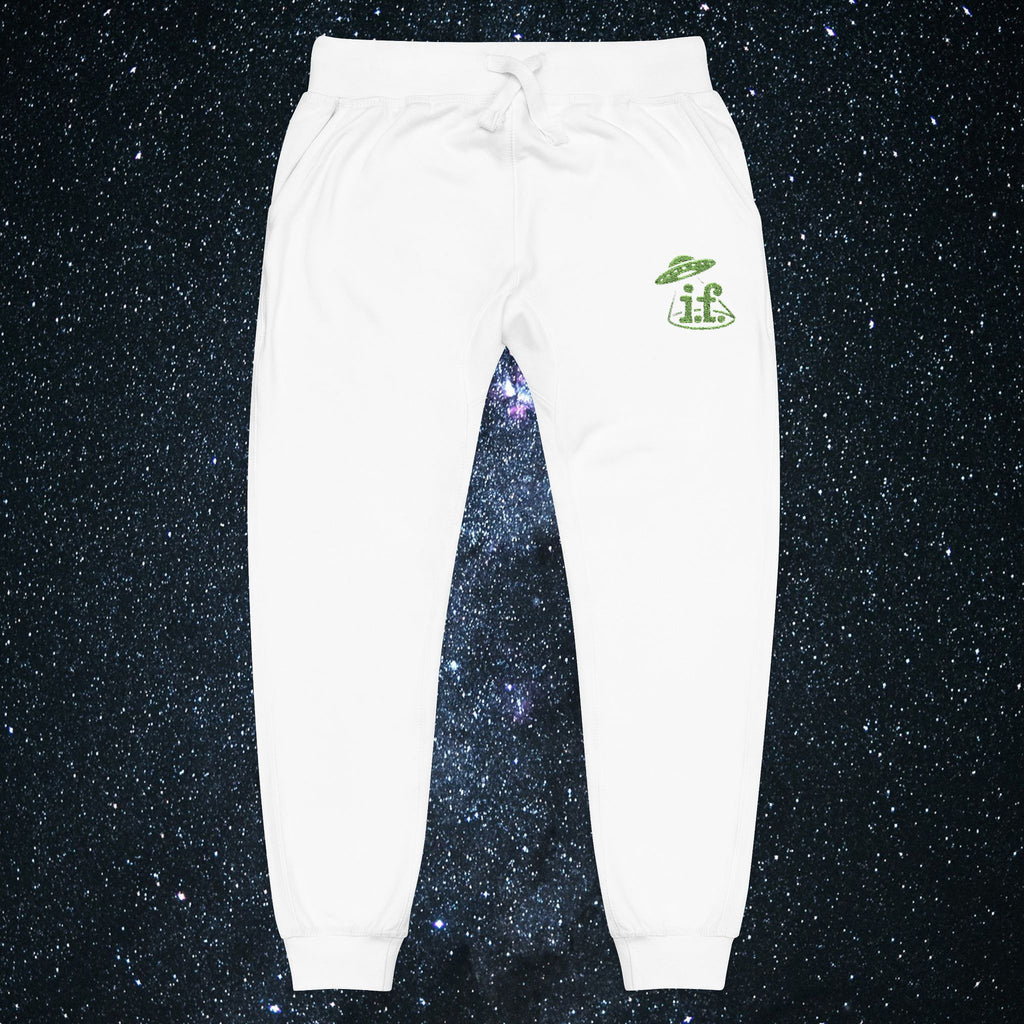 Embroidered Fleece Sweatpants