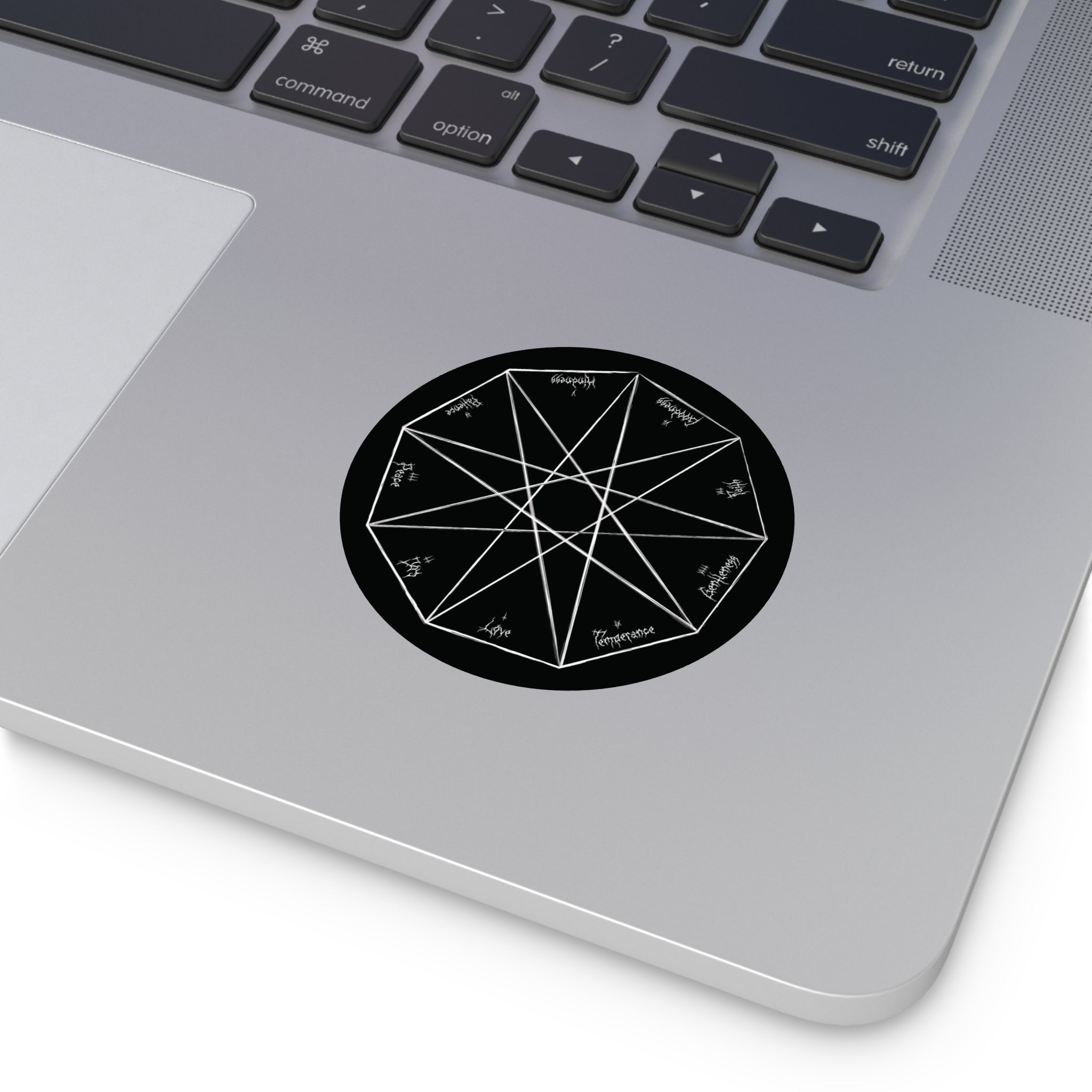 Nonagon Vinyl Sticker