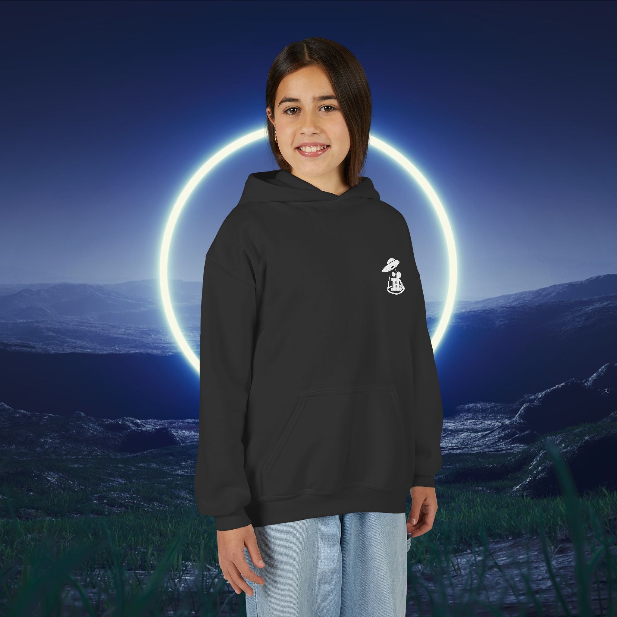 Youth Hooded Sweatshirt - Heavy Blend