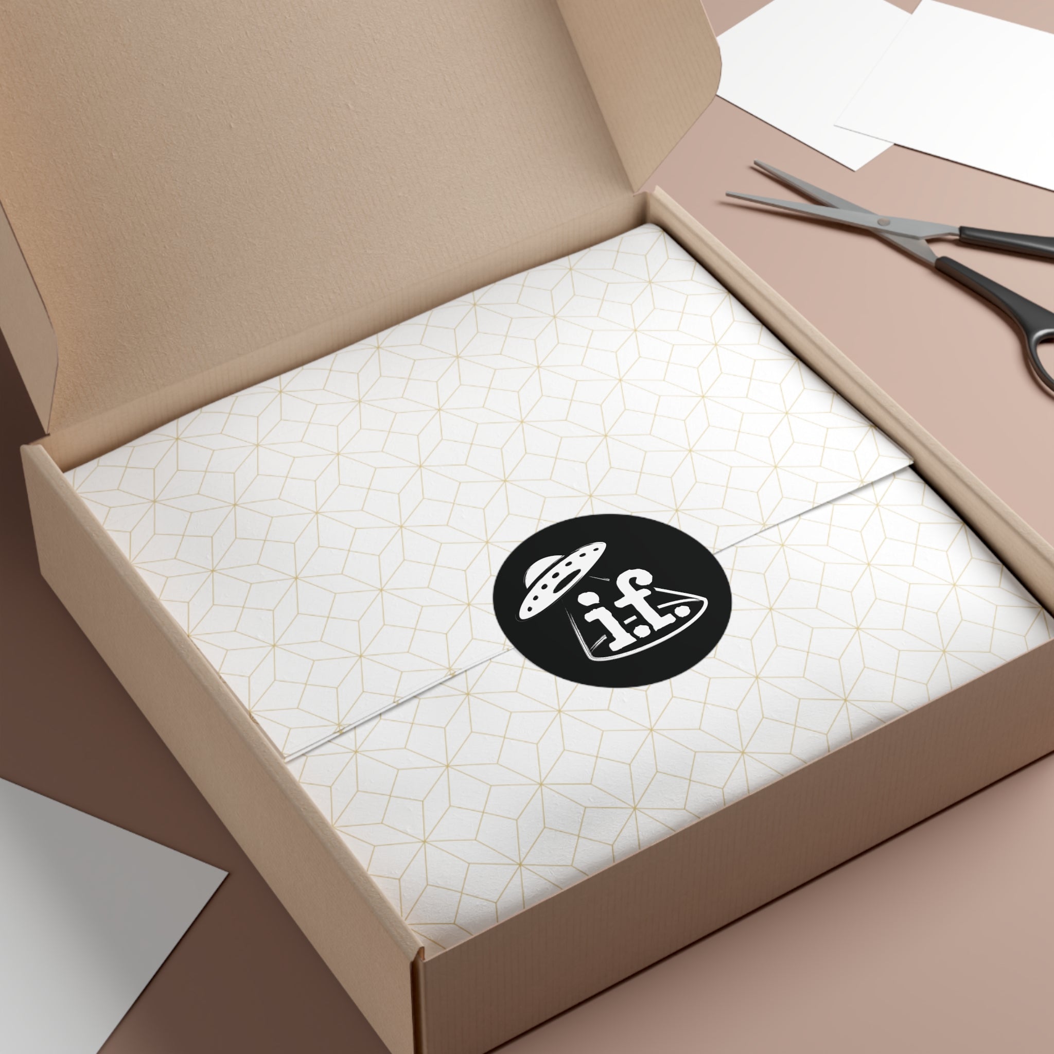 Invisible Frontiers Vinyl Sticker
