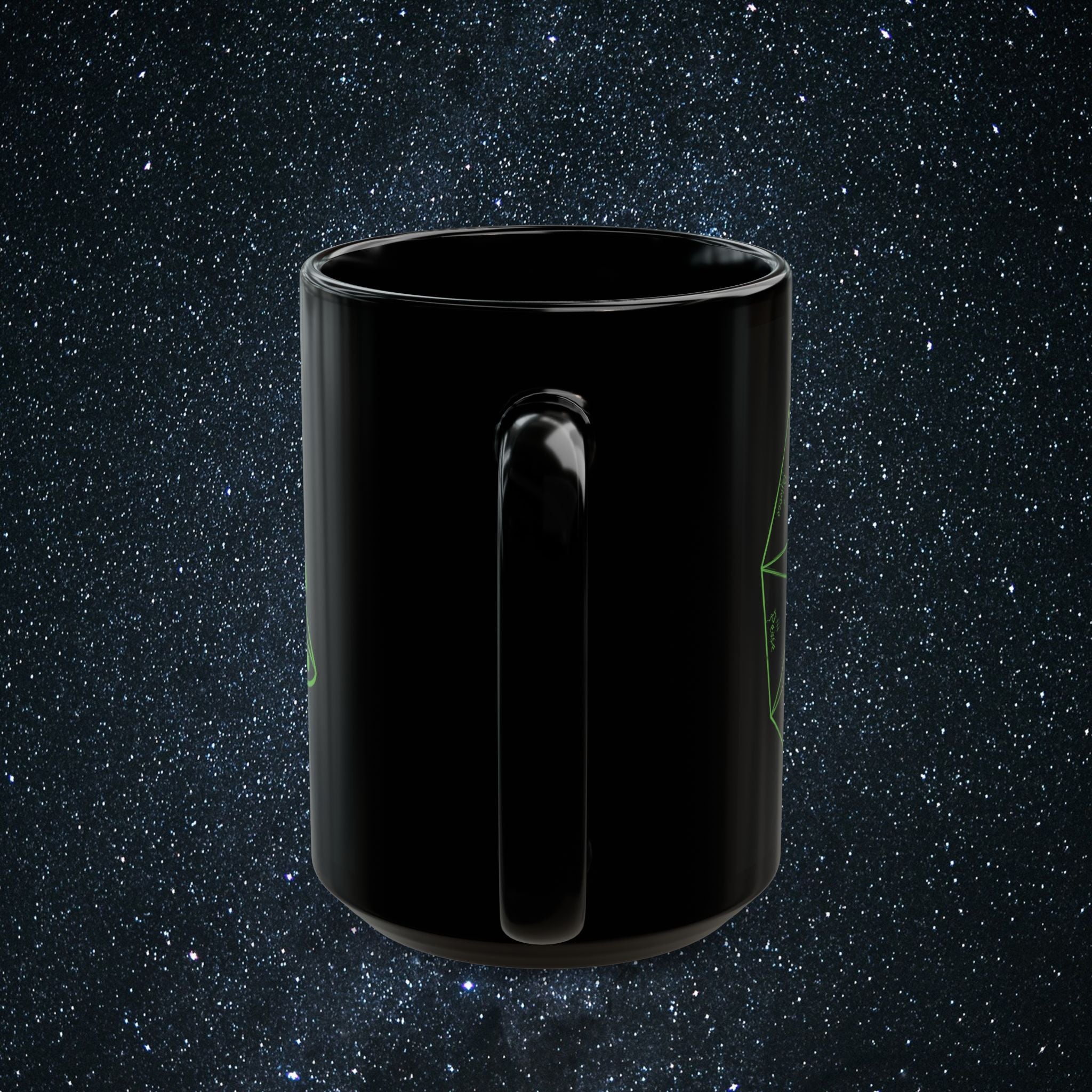 Nonagon Mug | Black