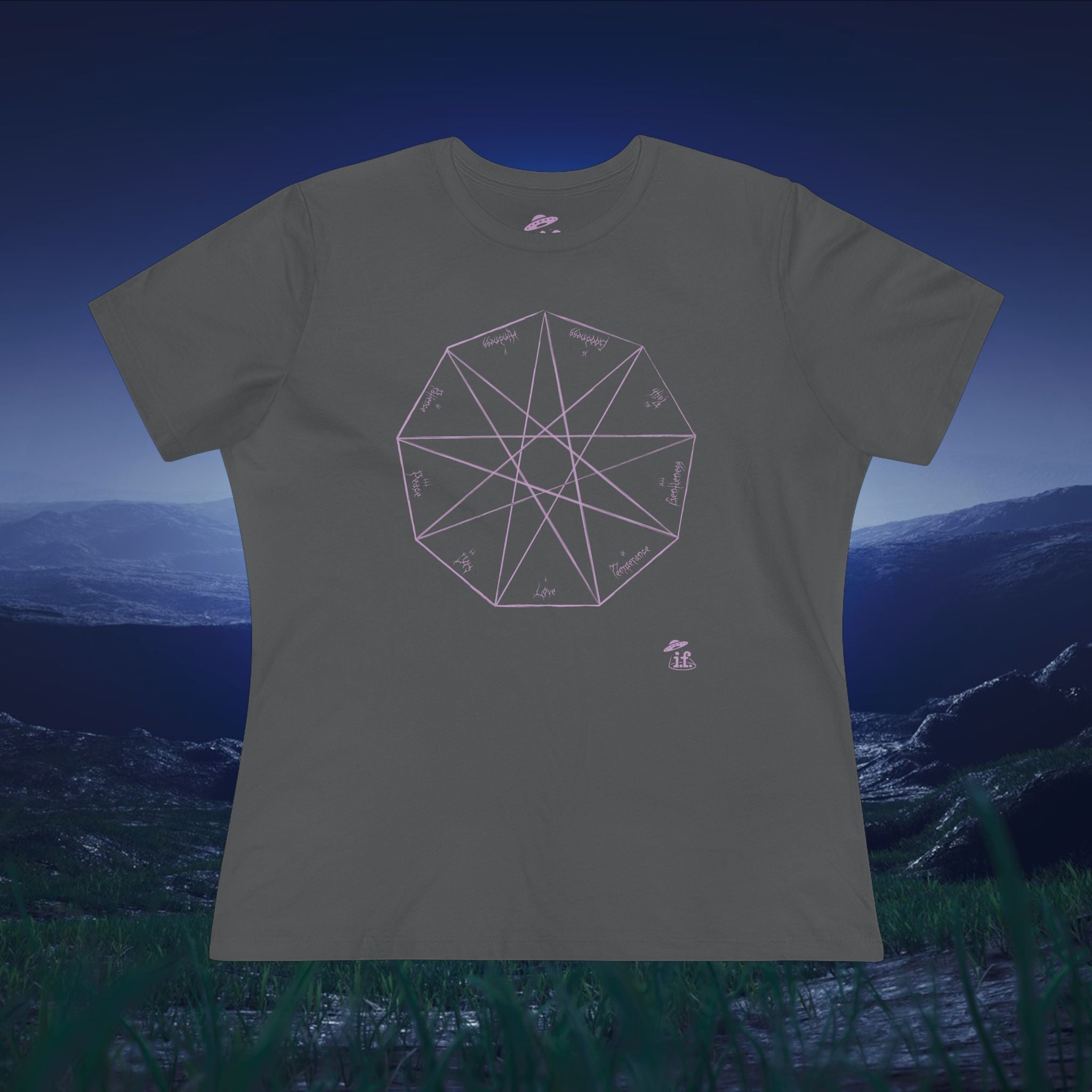Nonagon Women's Cotton Tee