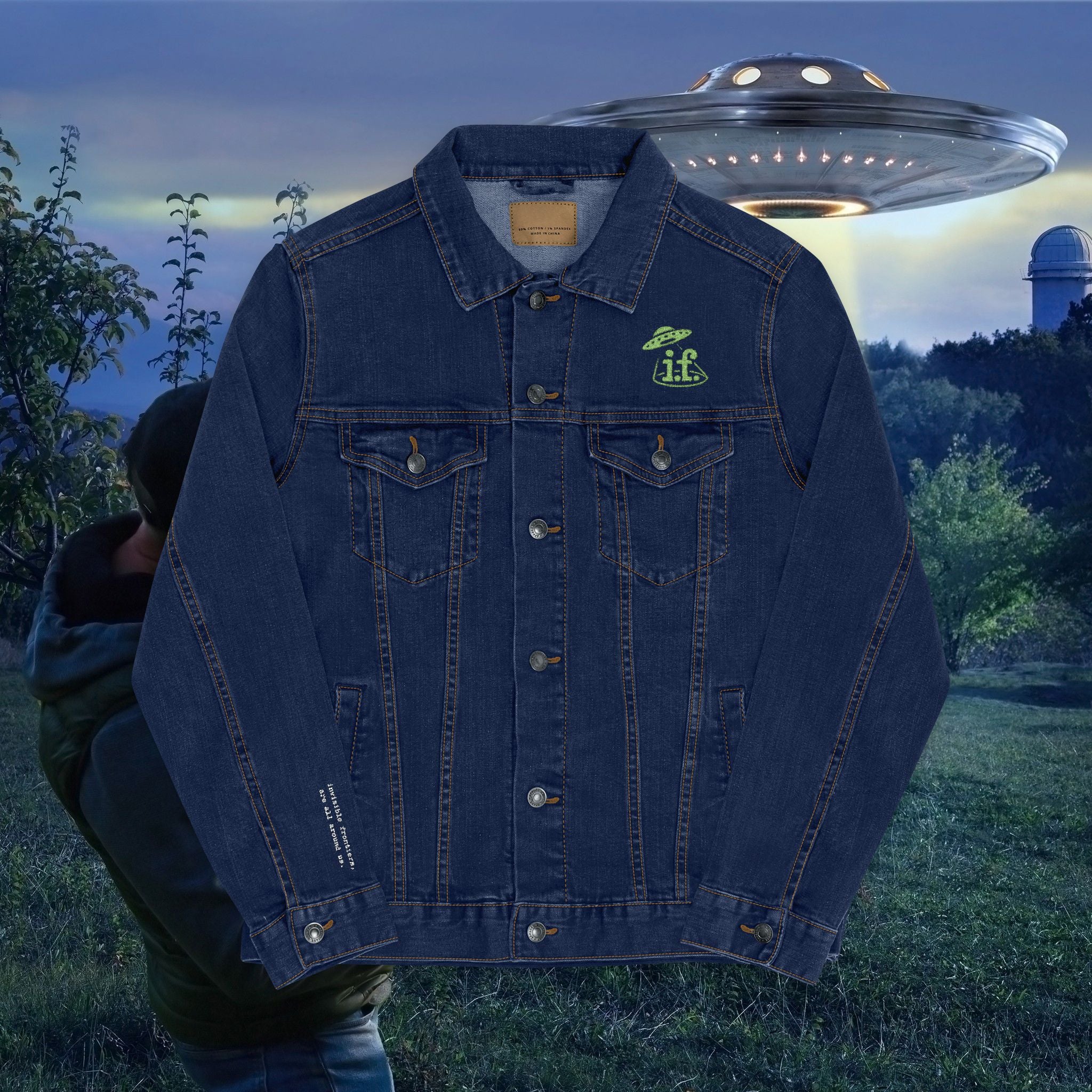 Denim Jacket - Embroidered
